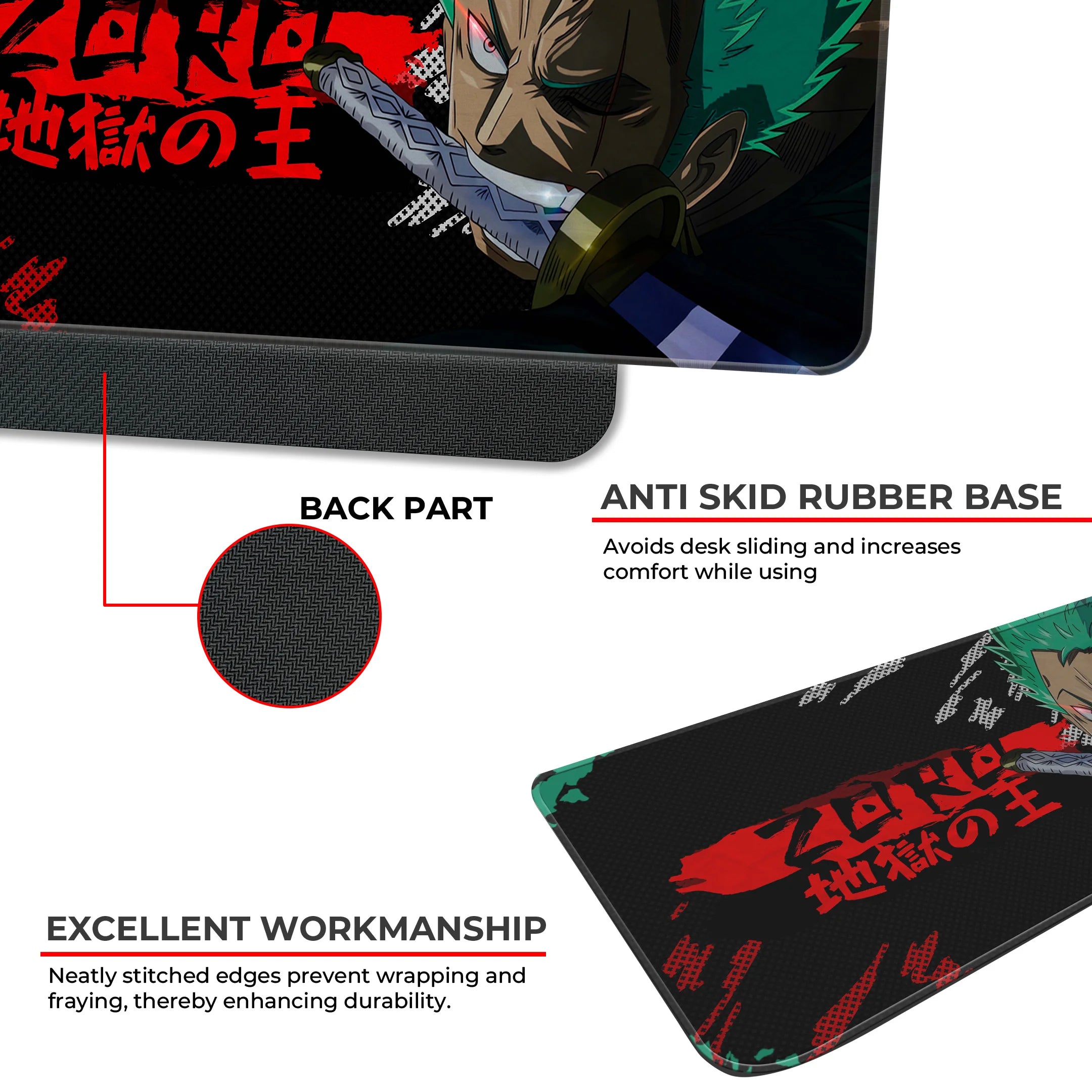 Roronoa Zoro Hell King Deskmat