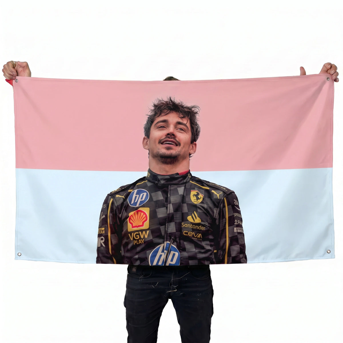 Charles Leclerc F1 Tapestry | Formula 1 Racing Driver Wall Decor