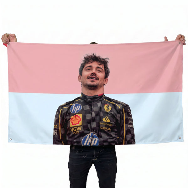 Charles Leclerc F1 Tapestry | Formula 1 Racing Driver Wall Decor