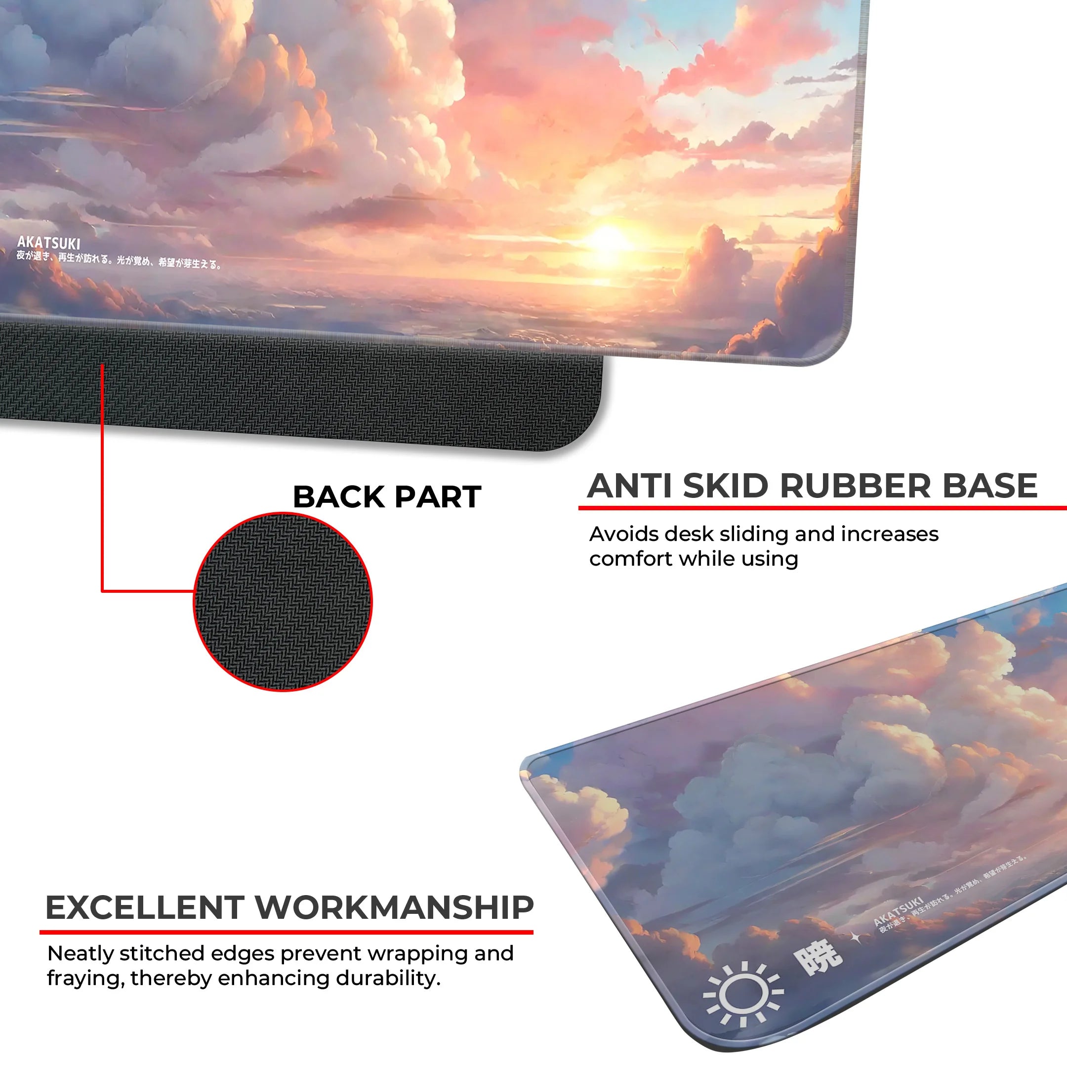 Cloudy Hues Deskmat