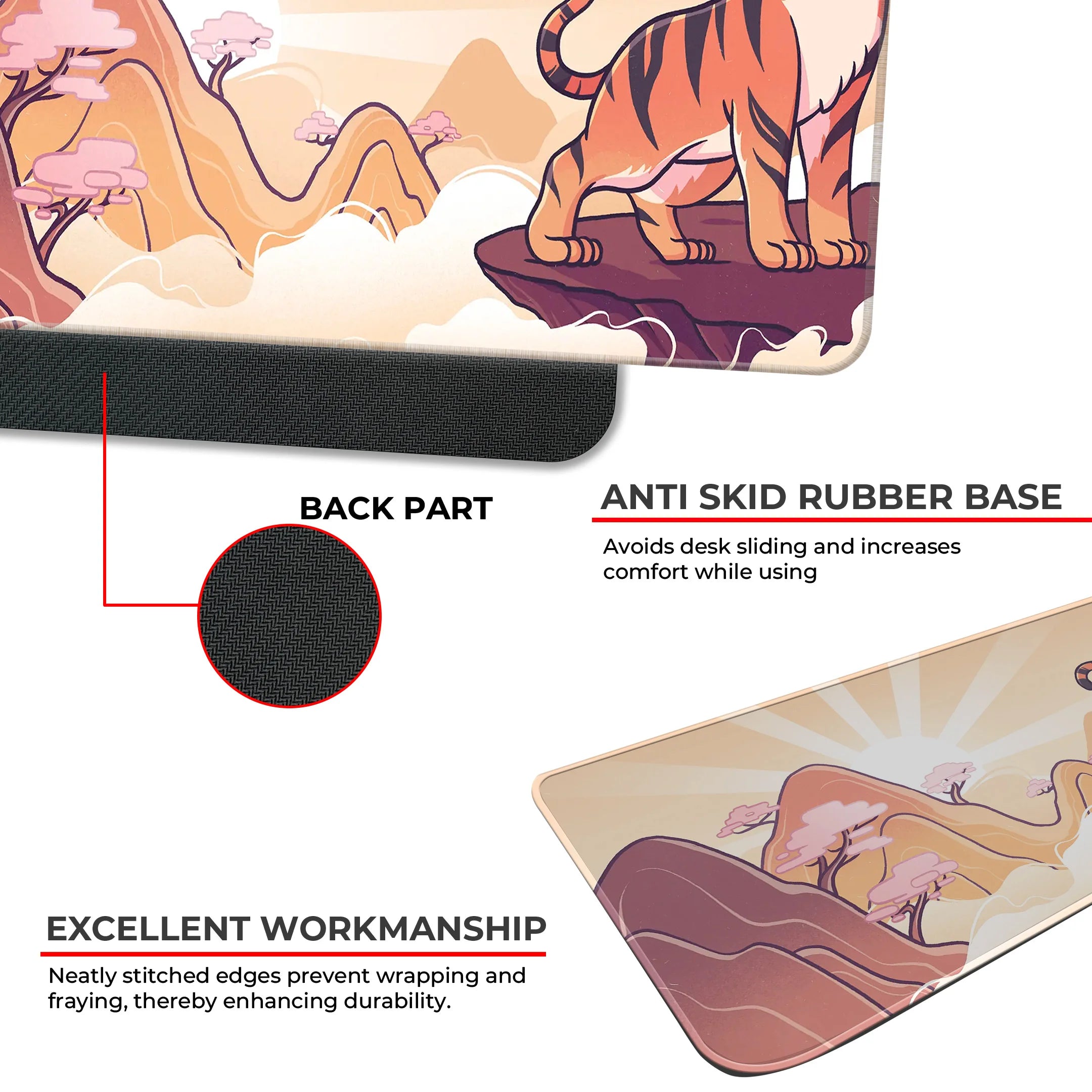 Tiger Sun Deskmat