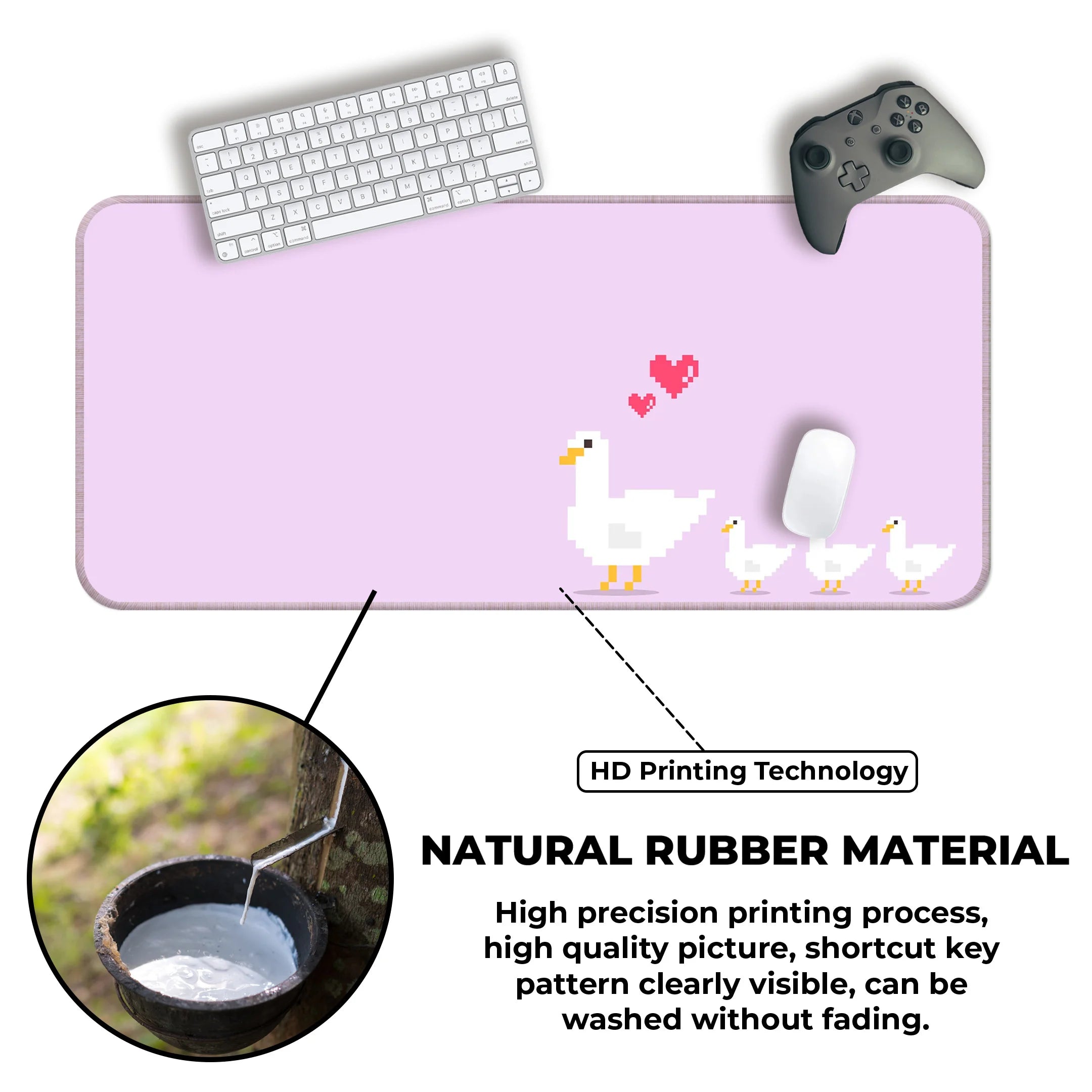 Cute Ducklings Deskmat