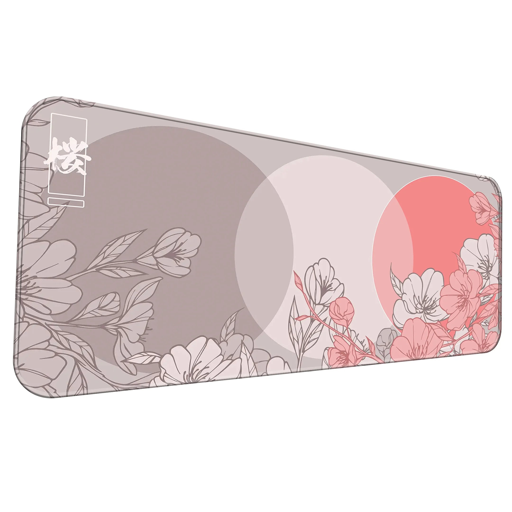 Sakura Circles Deskmat