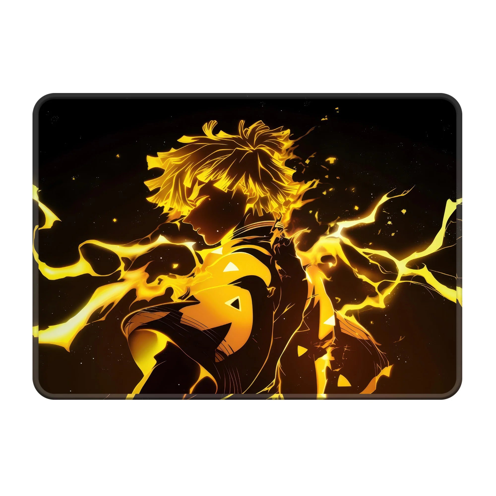 Zenitsu Agatsuma Thunder Strike – Anime Gaming Accessory Mousepad