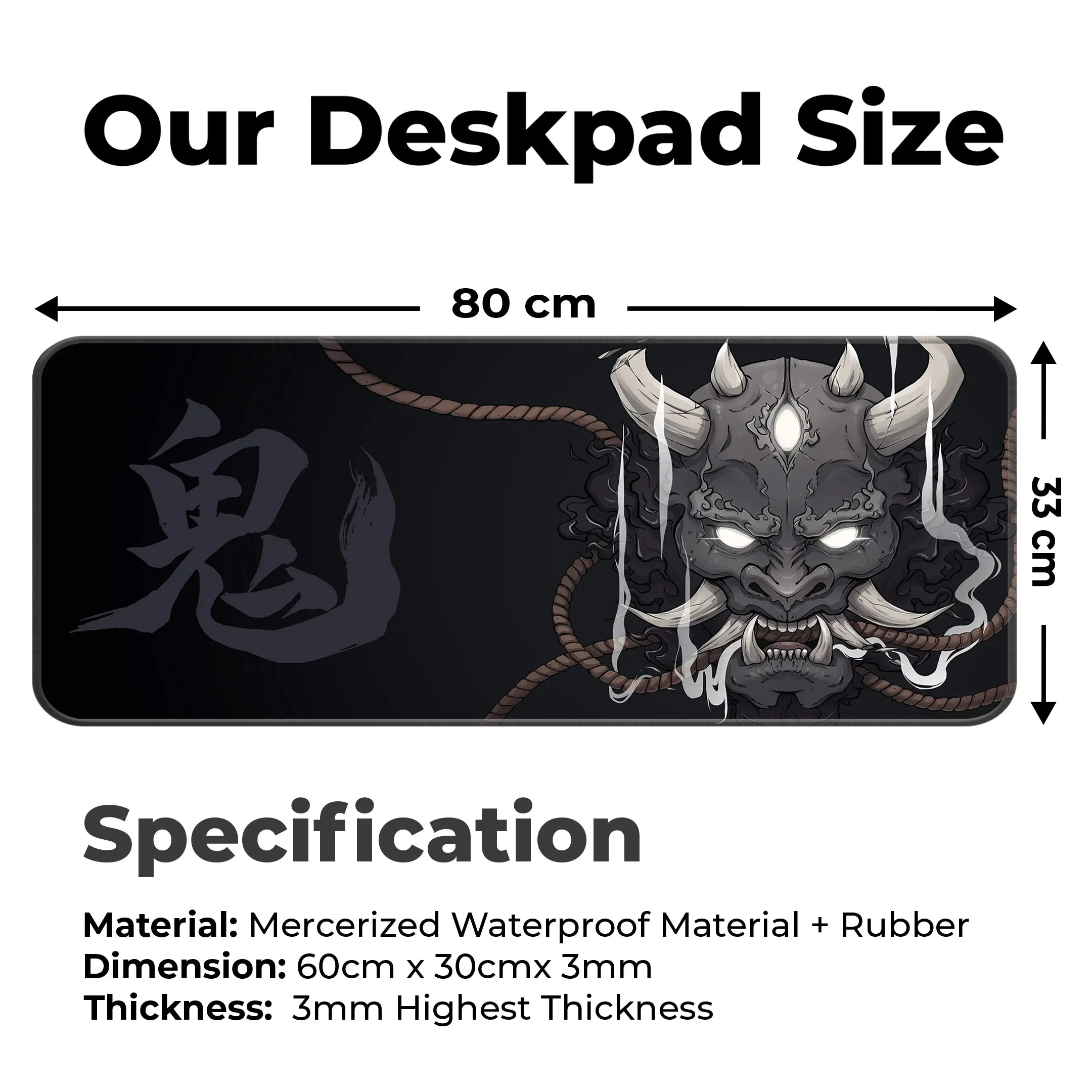 Oni Gaming Deskmat