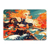 Rengoku Flame Breathing Samurai – Fiery Anime Gaming Mousepad