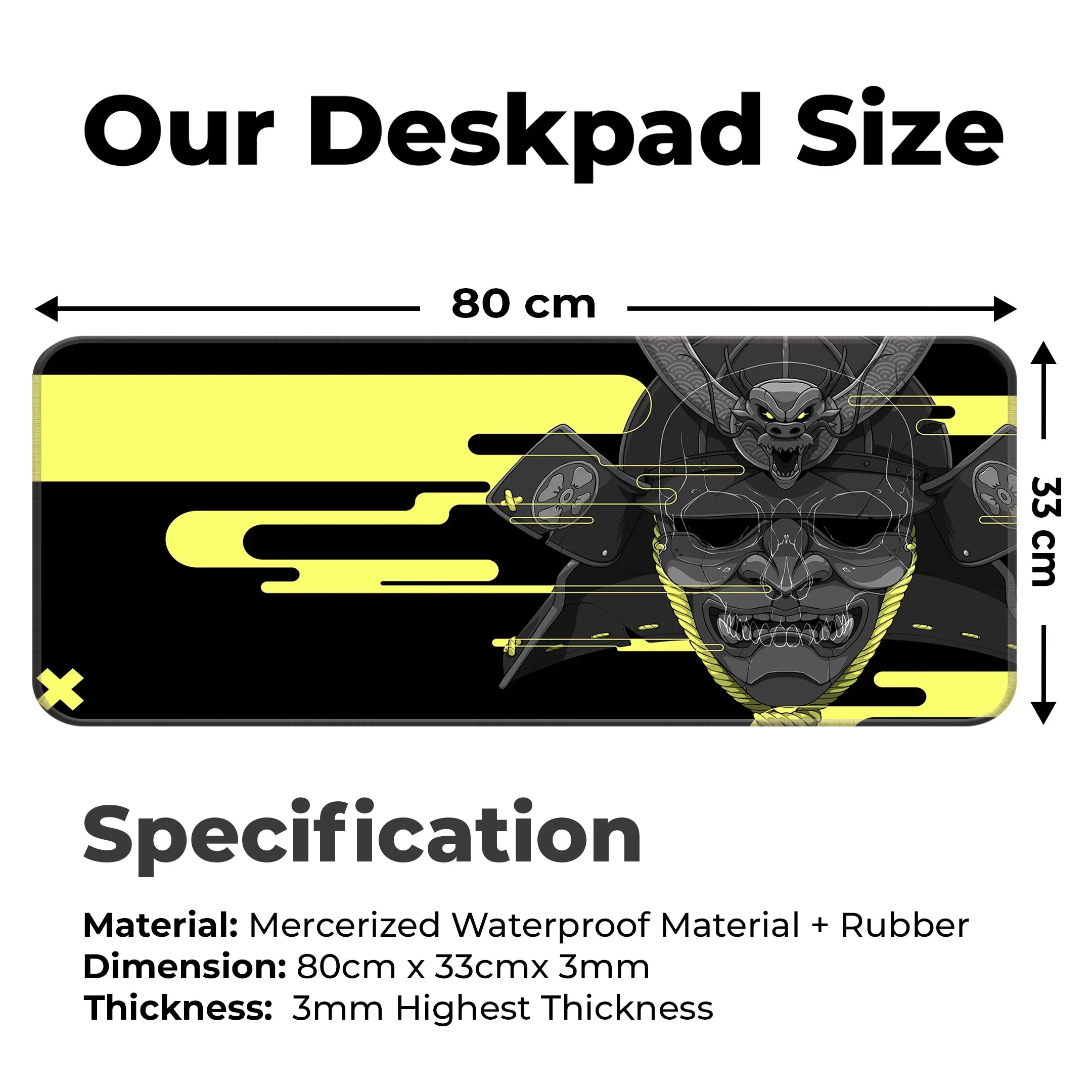 Samurai Death Deskmat