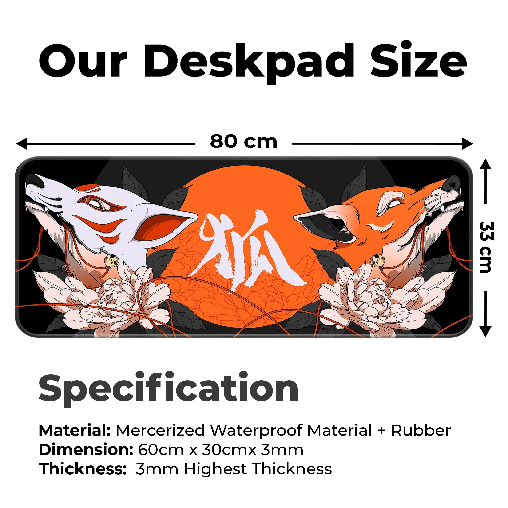 Fox Spirit Deskmat