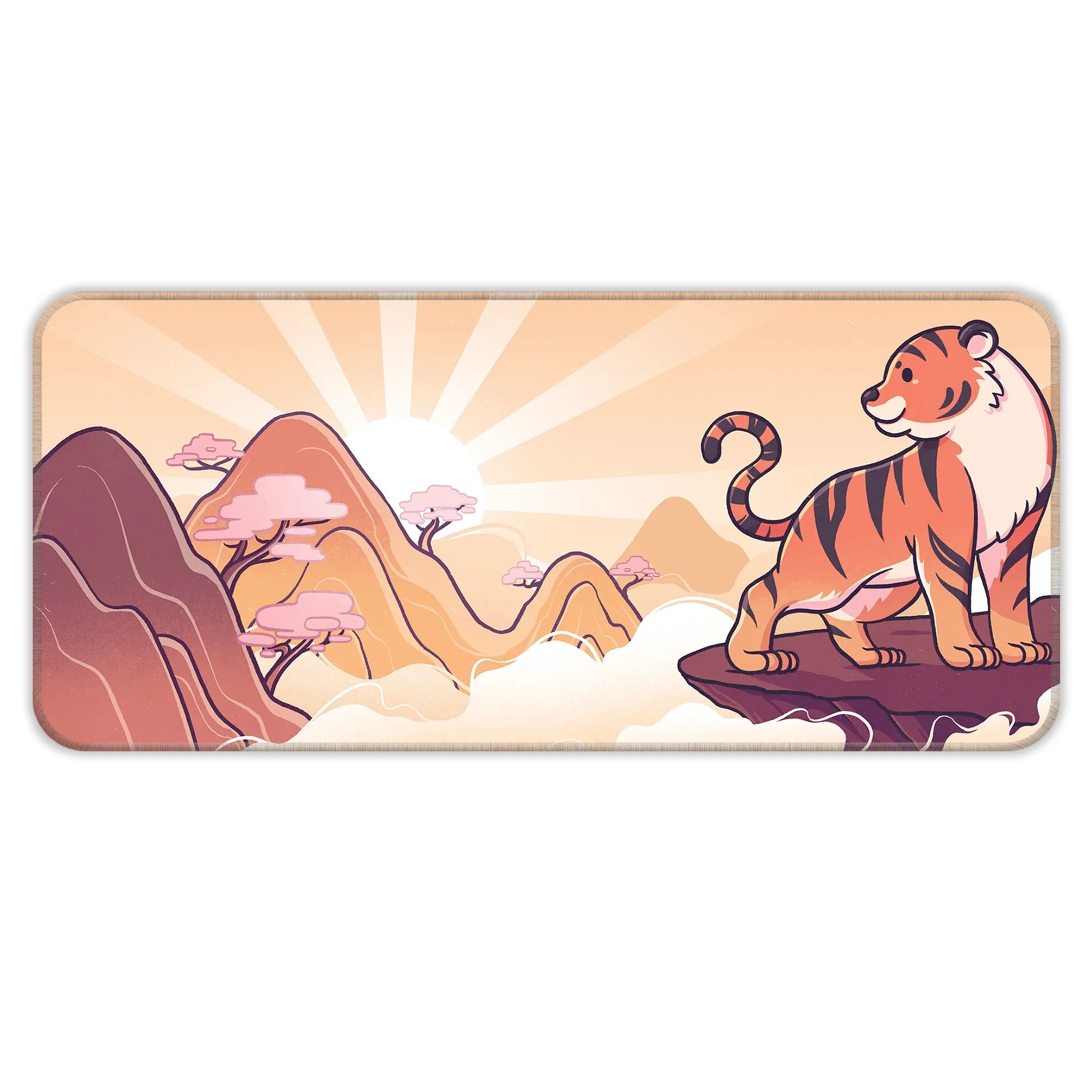 Tiger Sun Deskmat