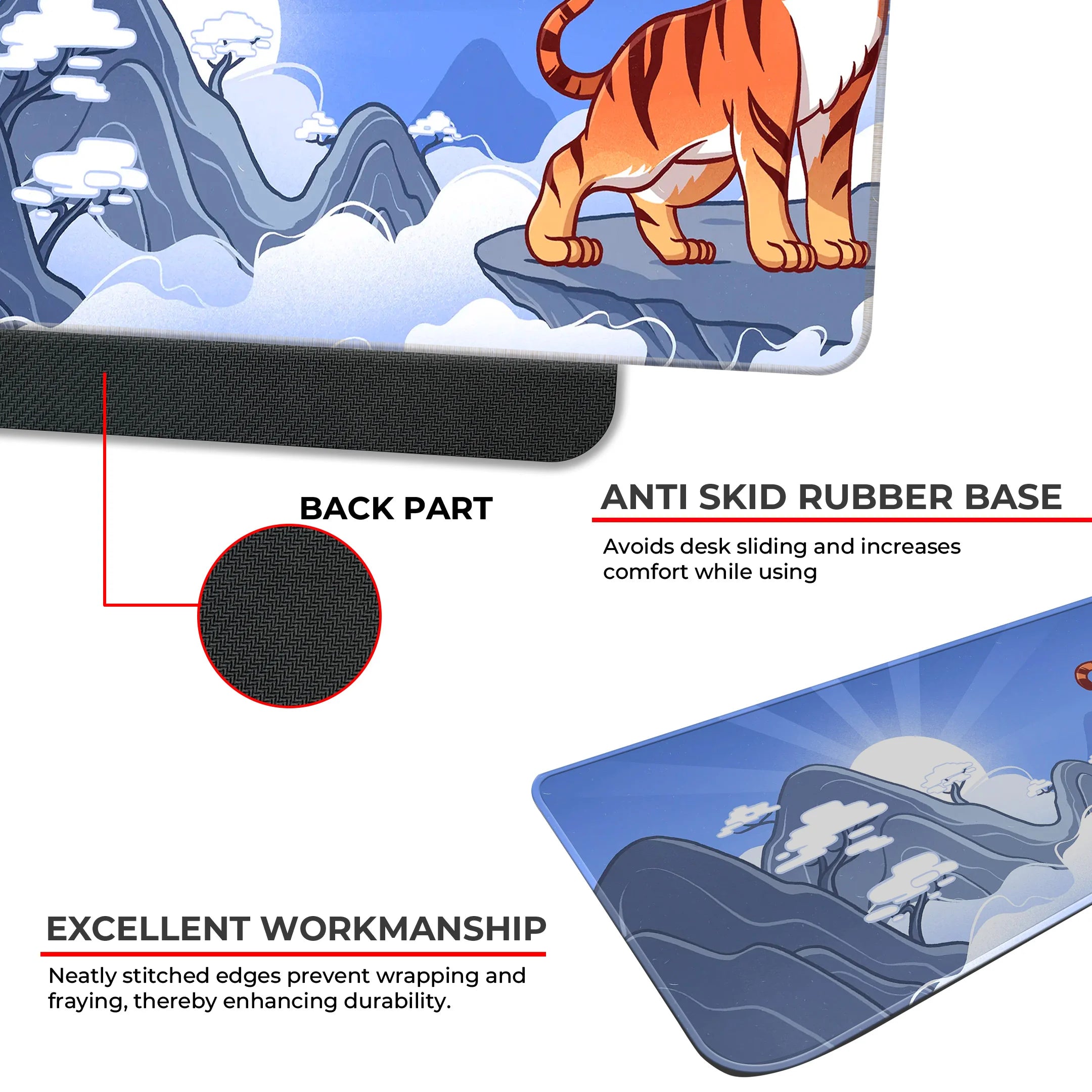 Tiger Sun Deskmat