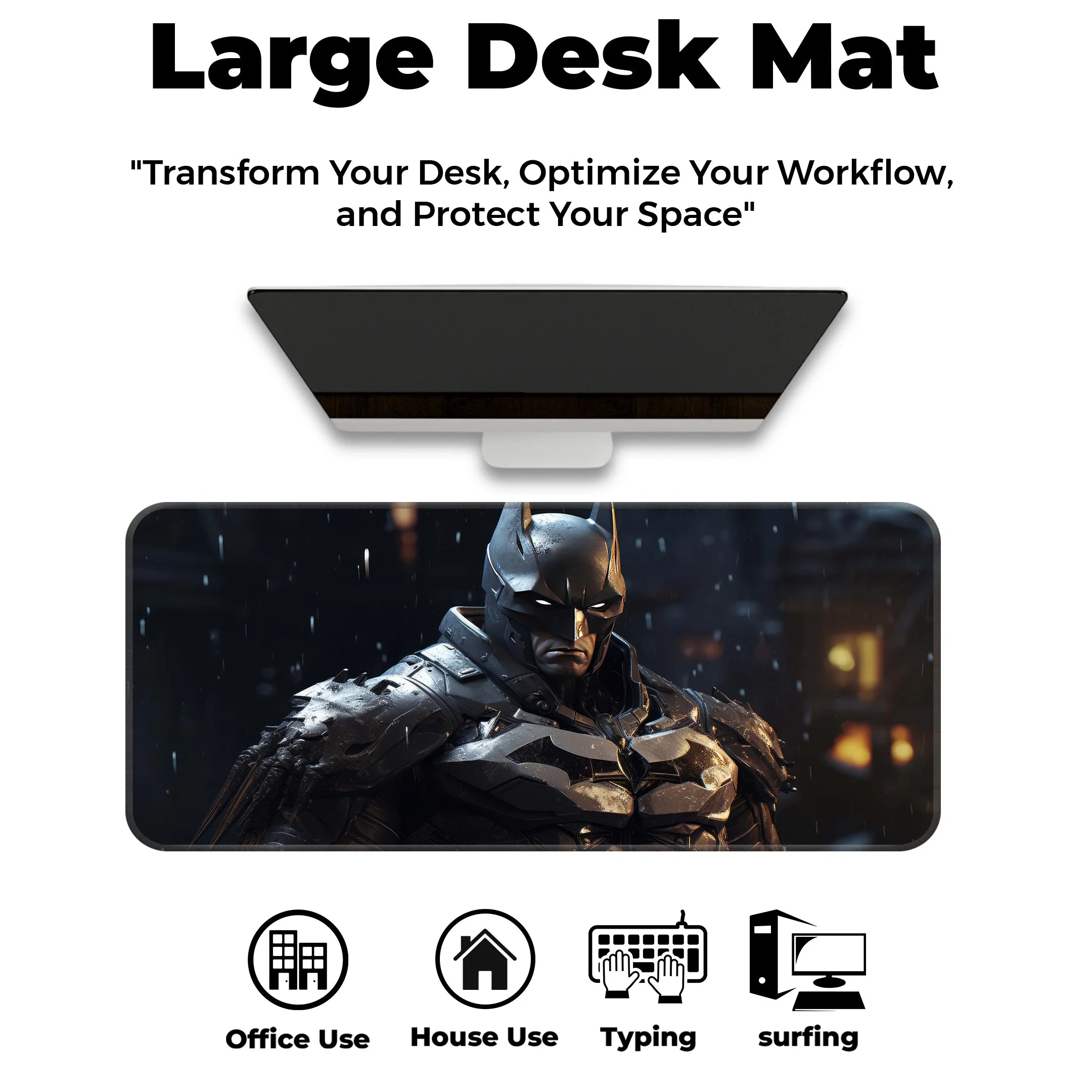 Batman Dark Knight Tactical Deskmat