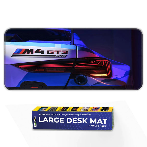 BMW M4 GT3 EVO Rear Light Detail Deskmat