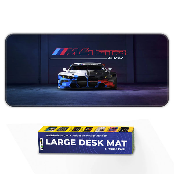 BMW M4 GT3 EVO Motorsport Racing Deskmat