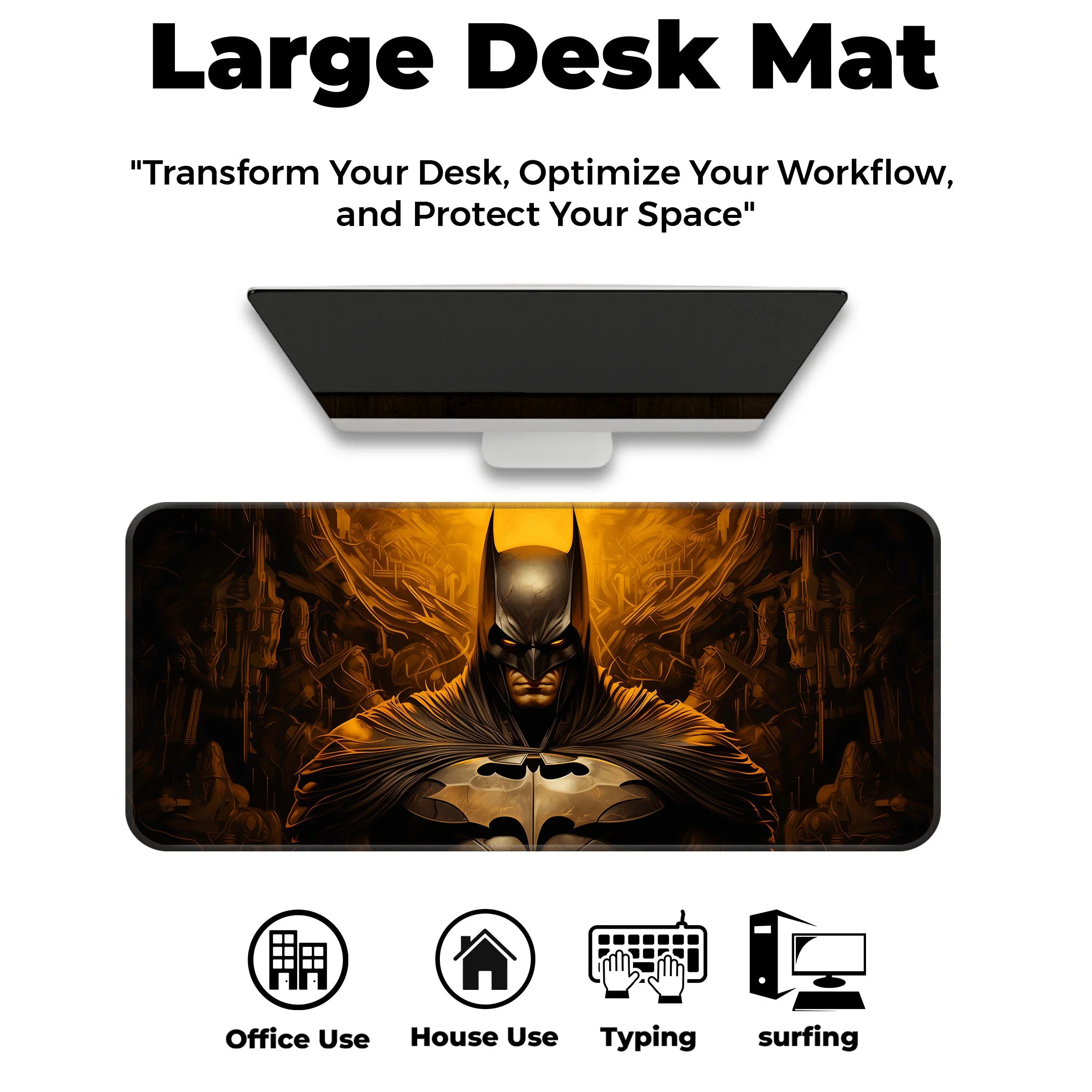 Dark Knight Vigilante Deskmat