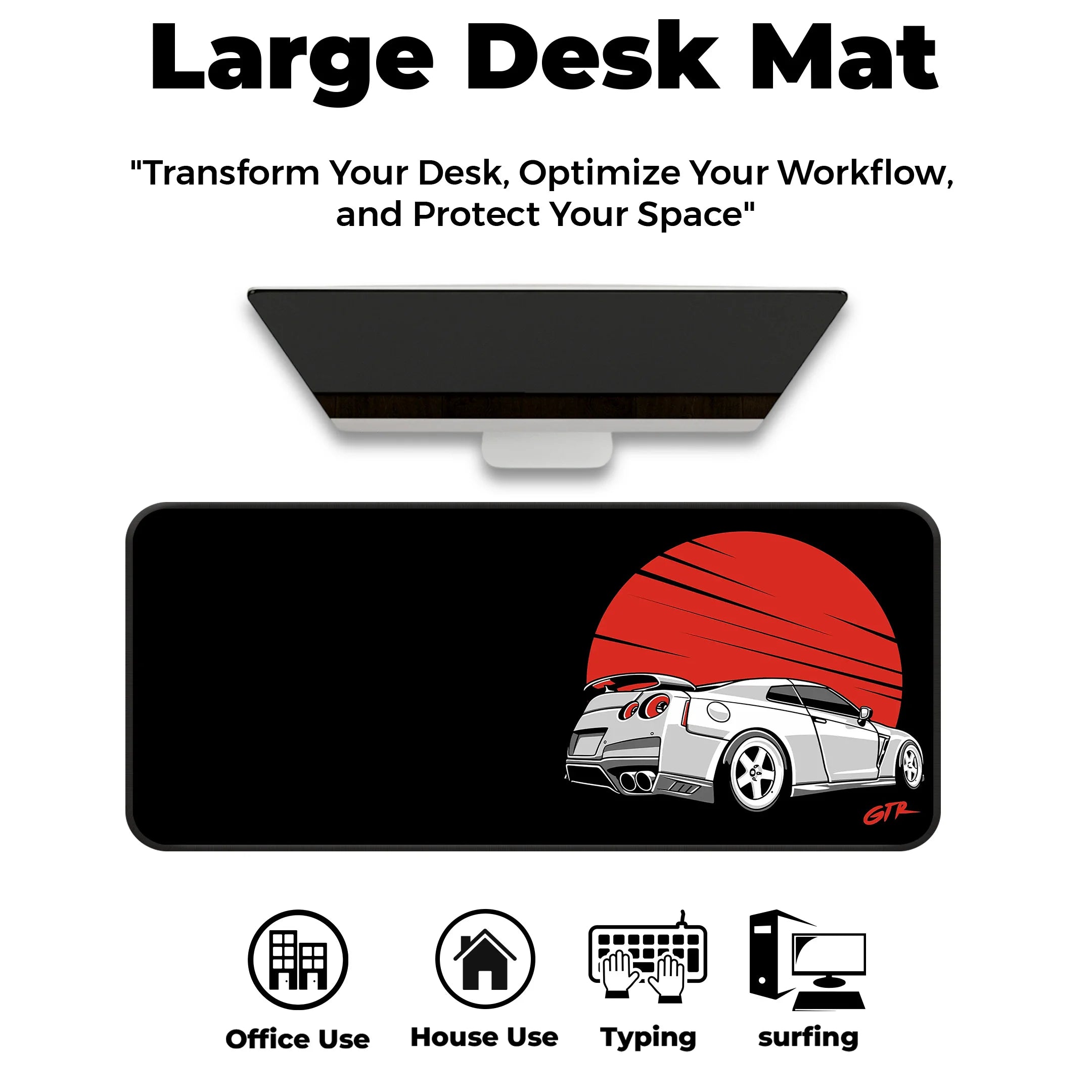 GTR Power Deskmat