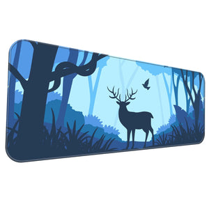 Moonlit Deer Deskmat