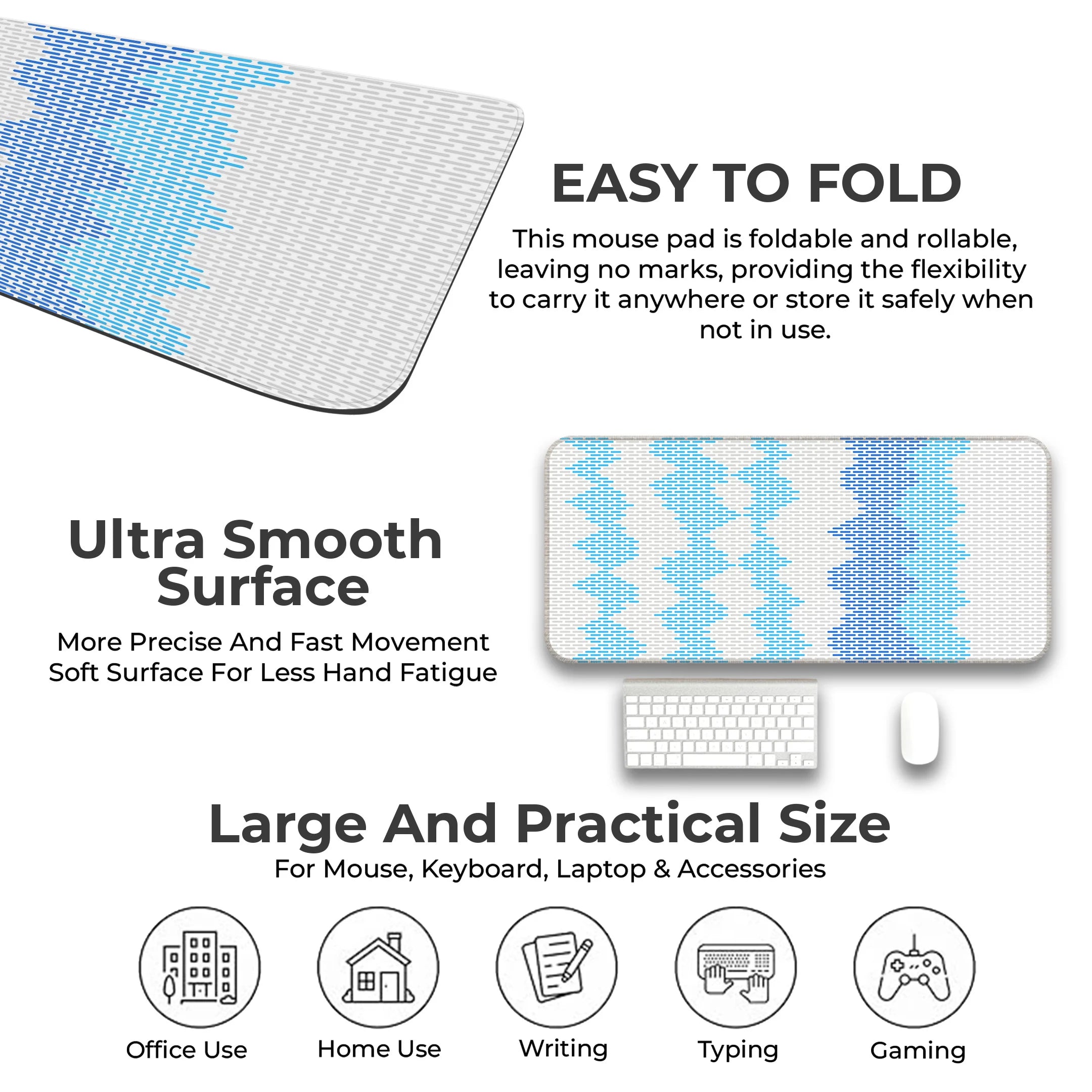 Pattern Reflux Deskmat