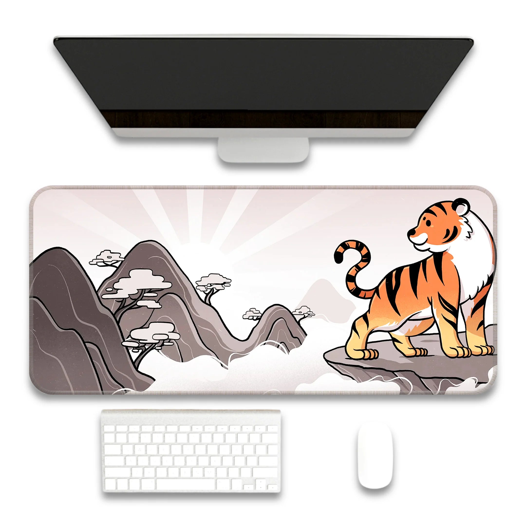 Tiger Sun Deskmat