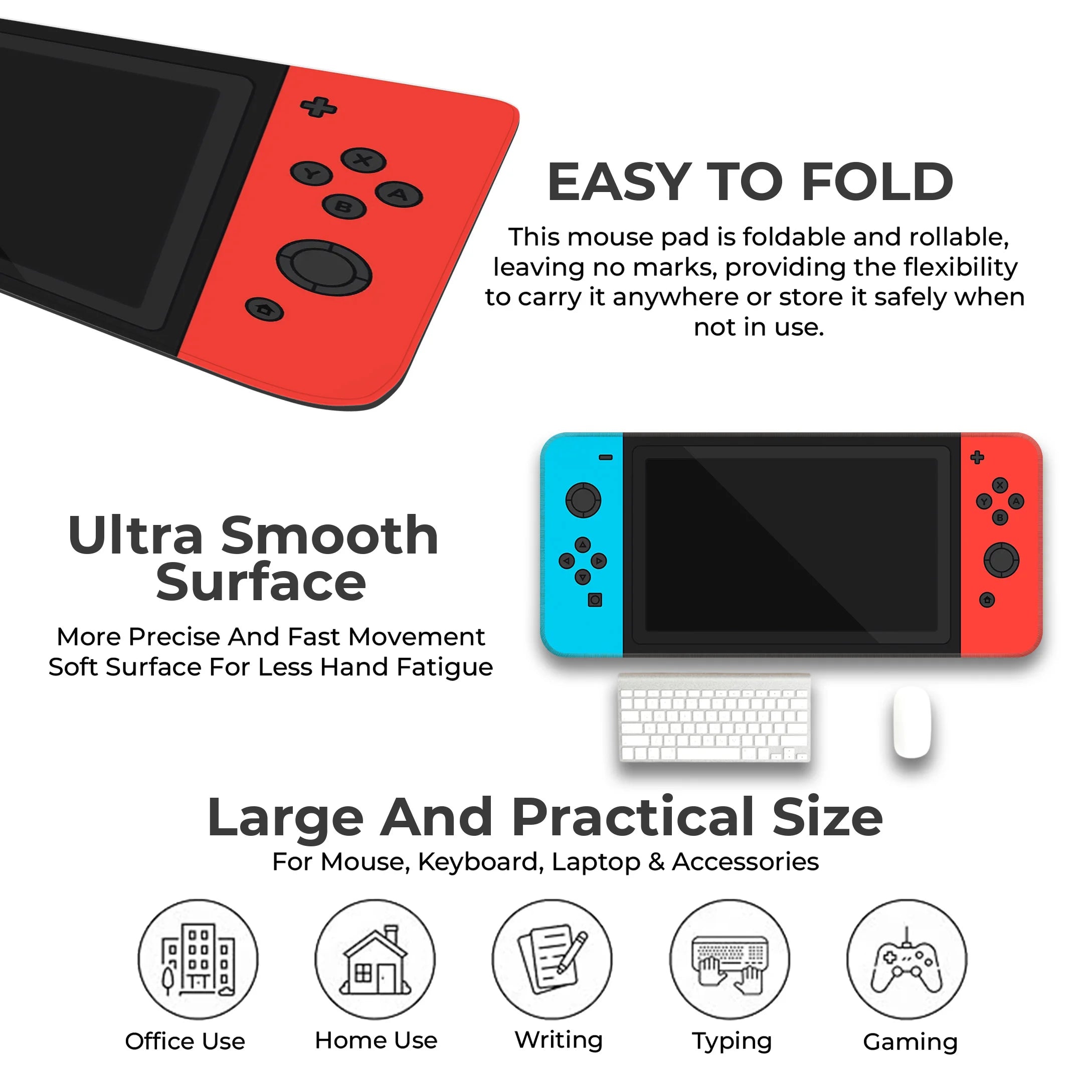 Switch Console Deskmat