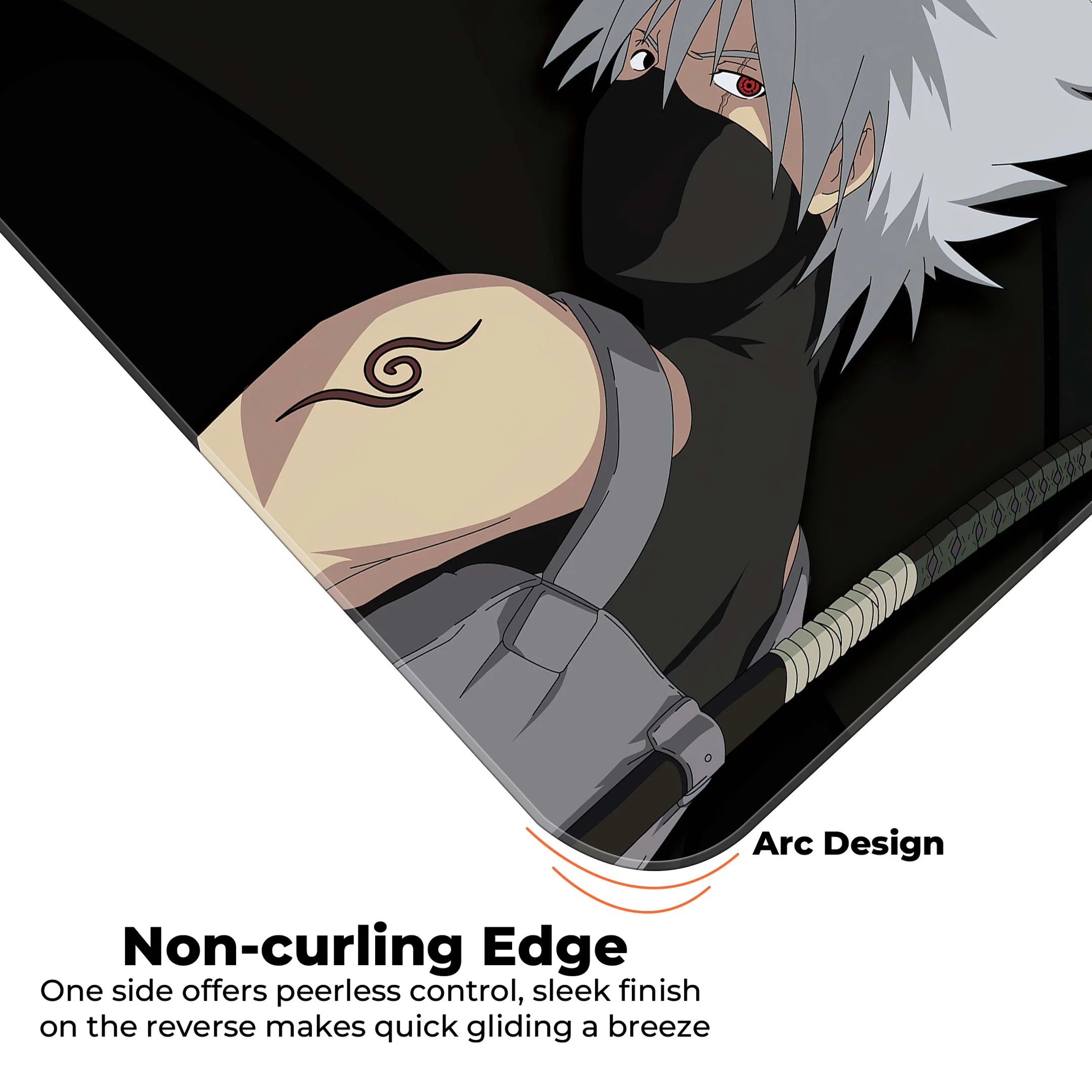 Kakashi Hatake Sharingan Mat – Ninja Warrior Anime Gaming Deskmat