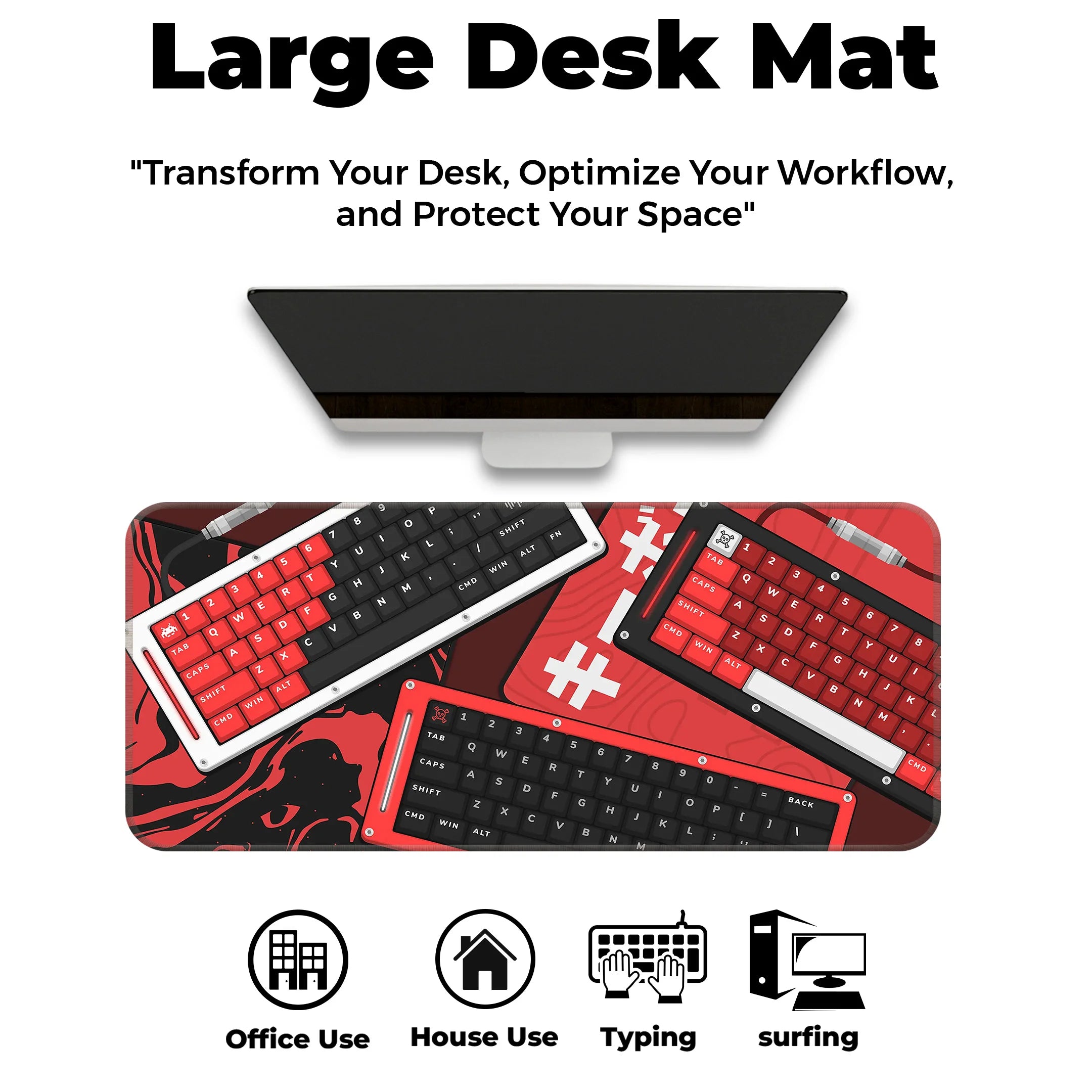 Keyboard design Deskmat