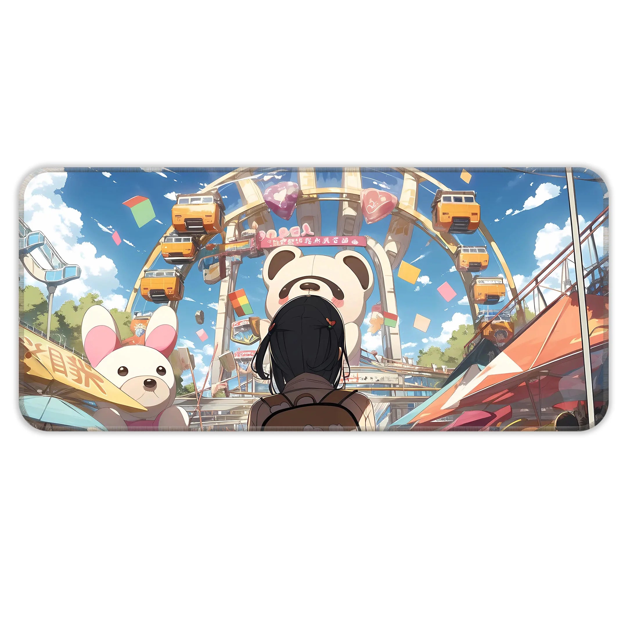 Kawai Amusement Girl Deskmat