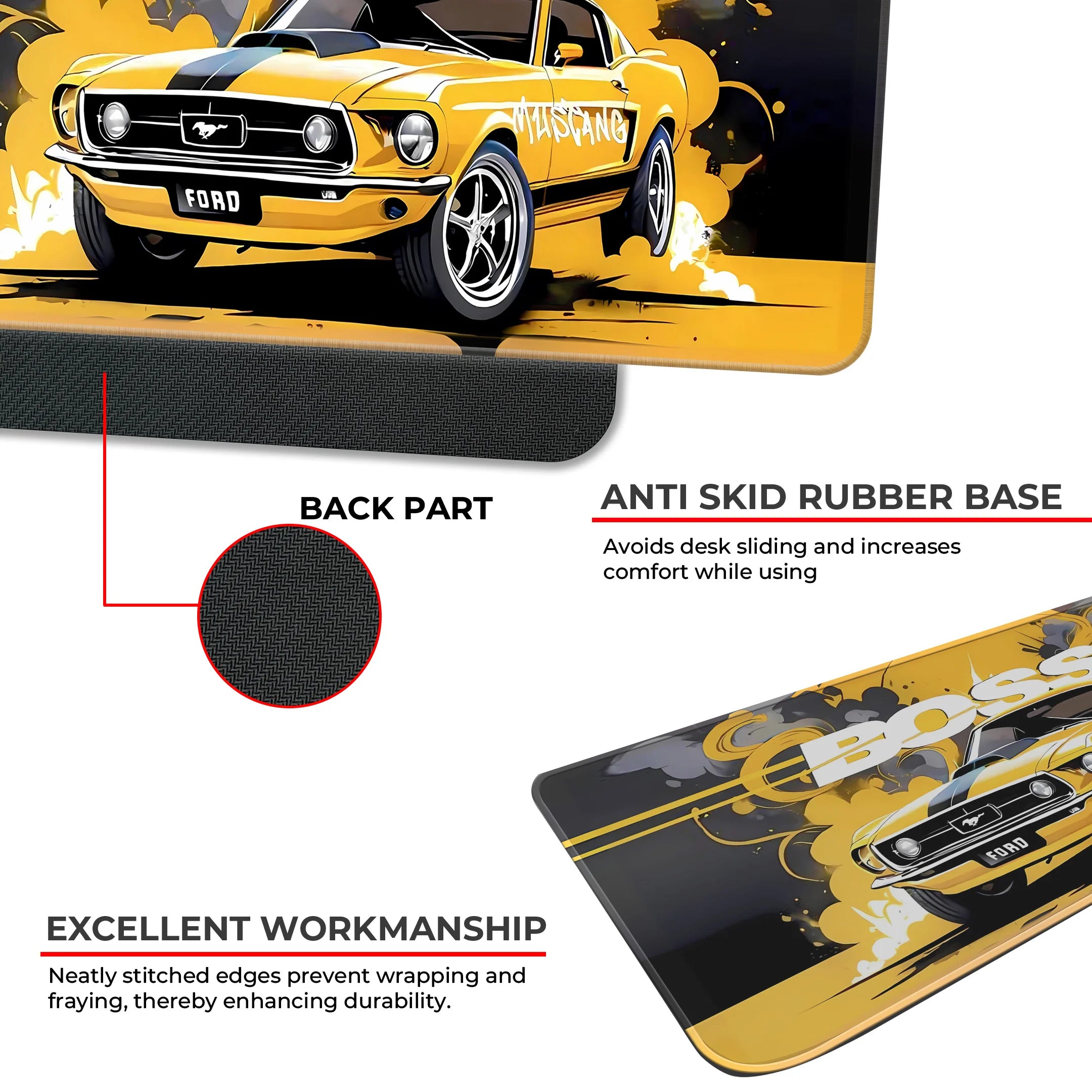 Ford Mustang Deskmat