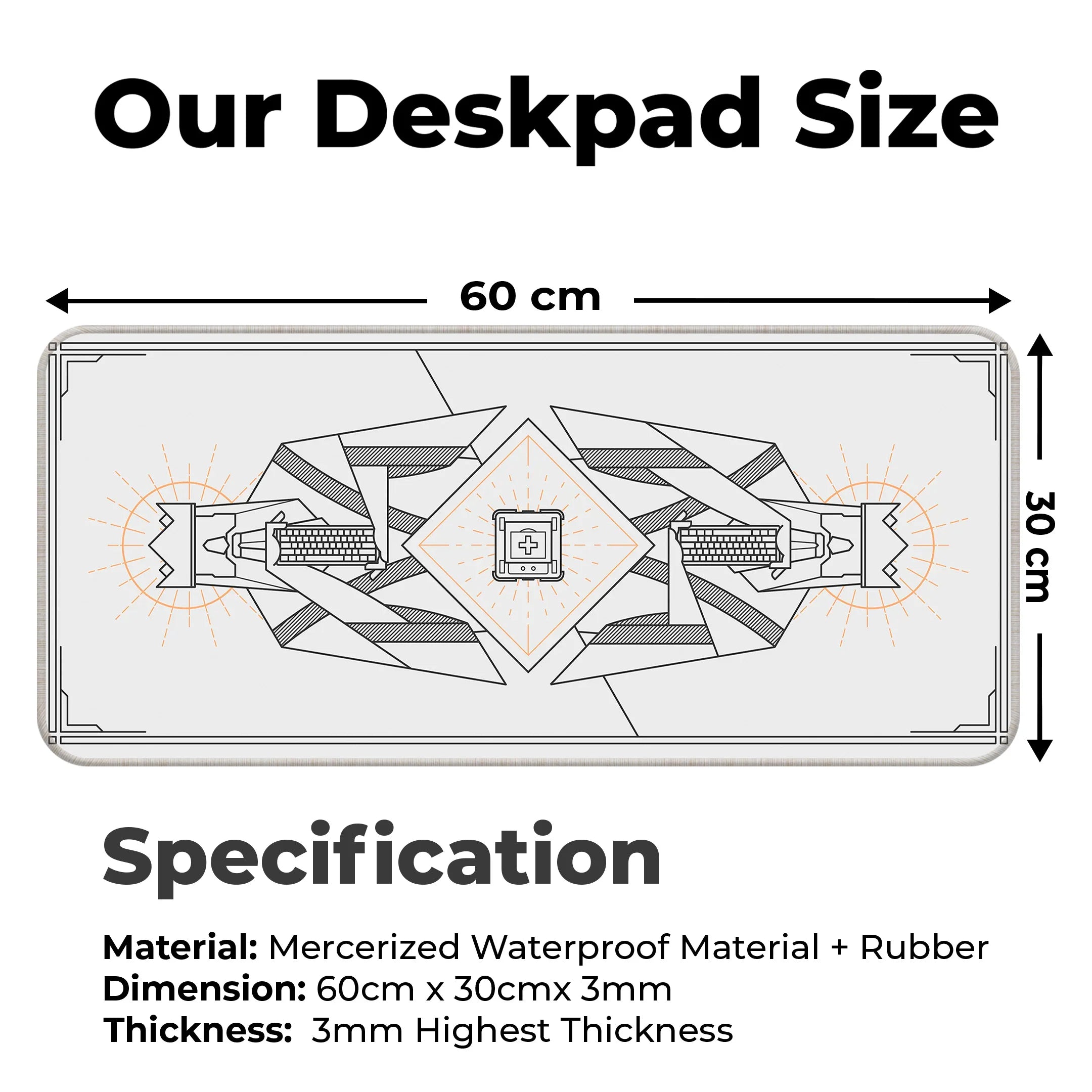 Royal God Deskmat