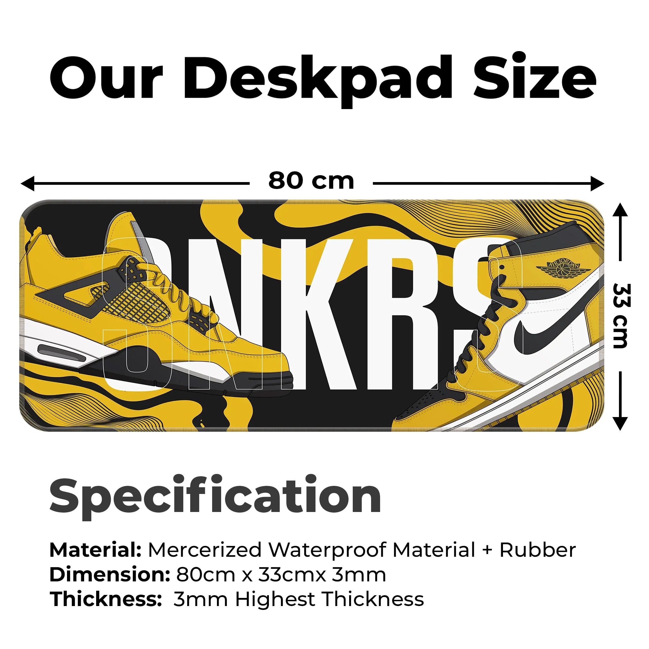 Sneakers Deskmat