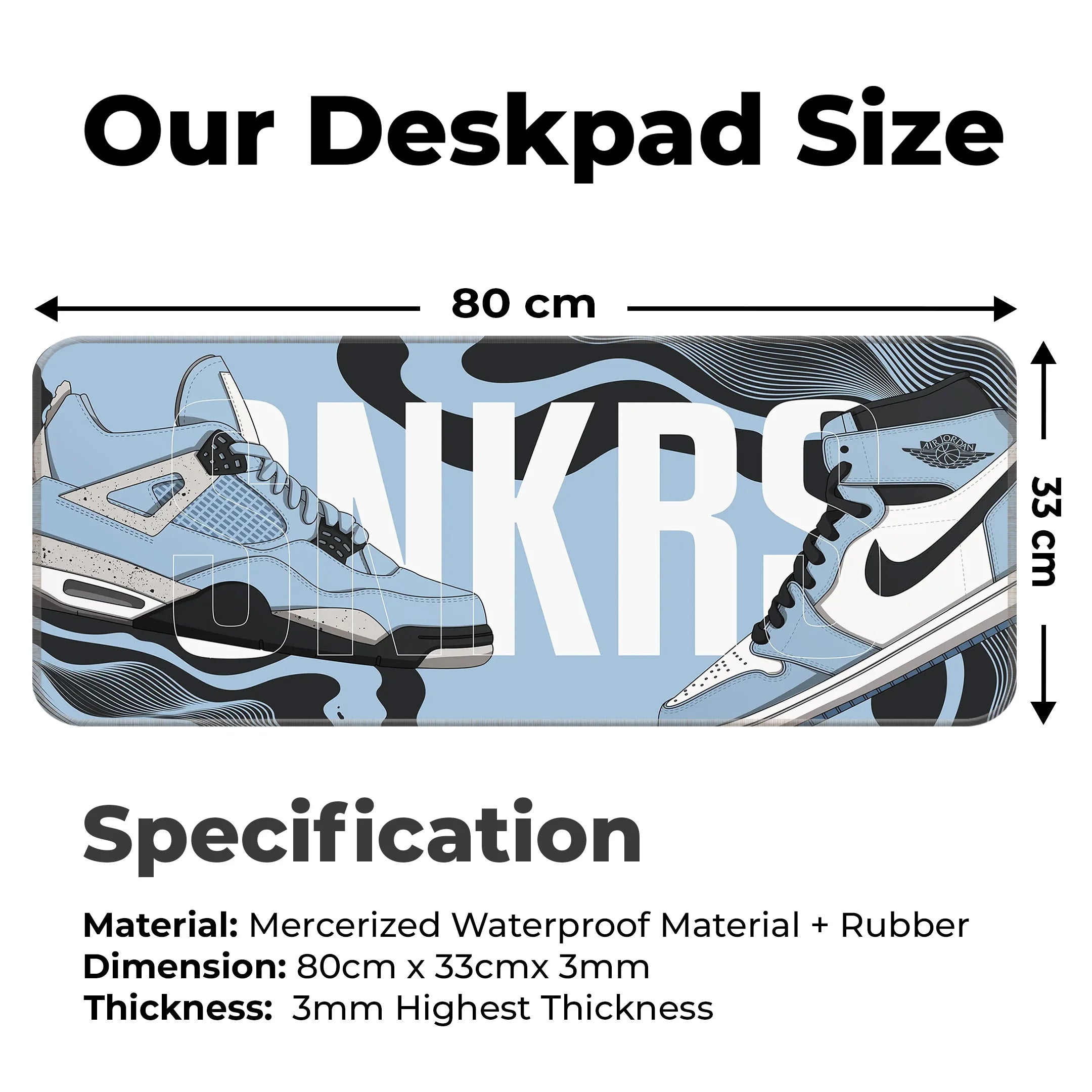 Sneakers Deskmat