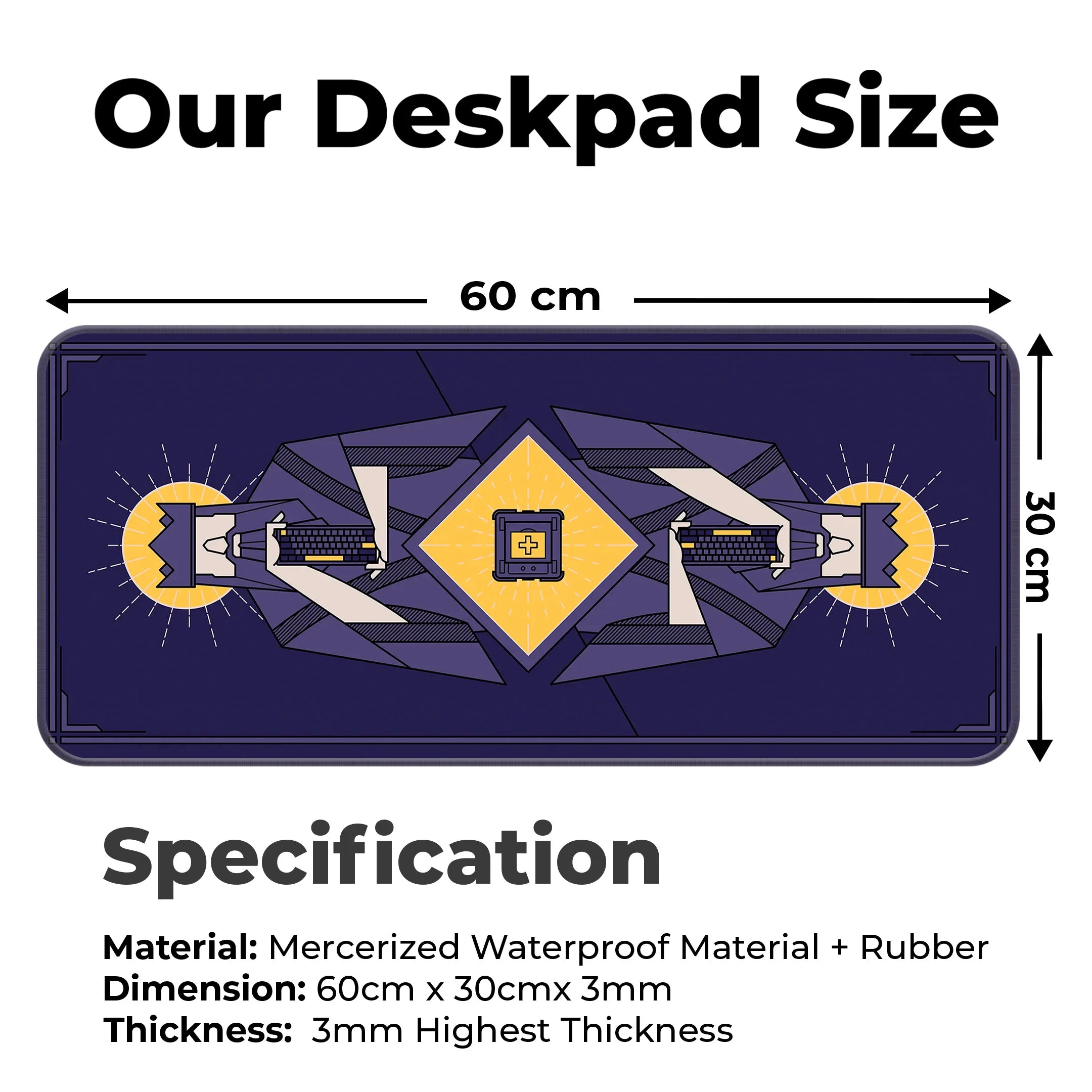 Royal God Deskmat