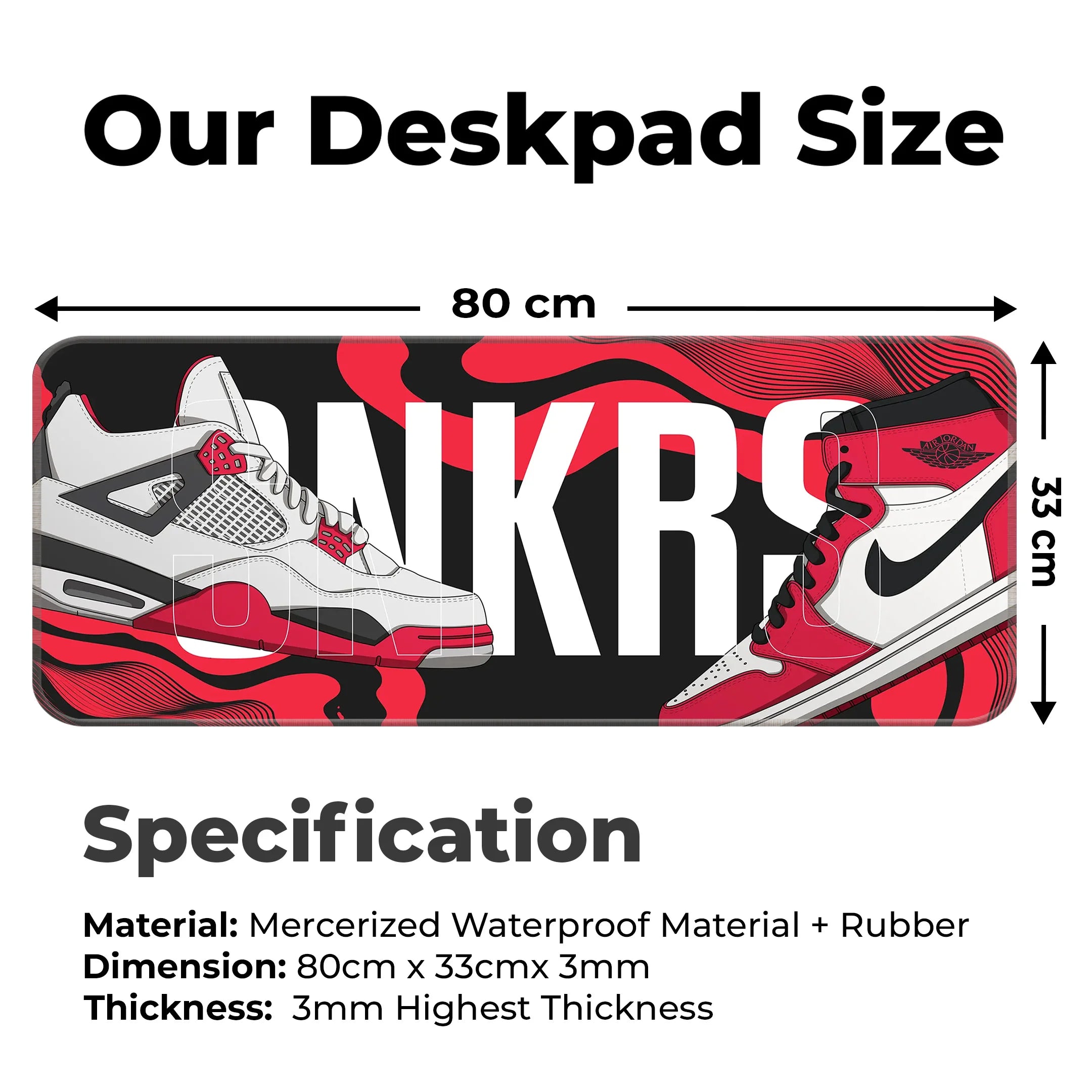 Sneakers Deskmat