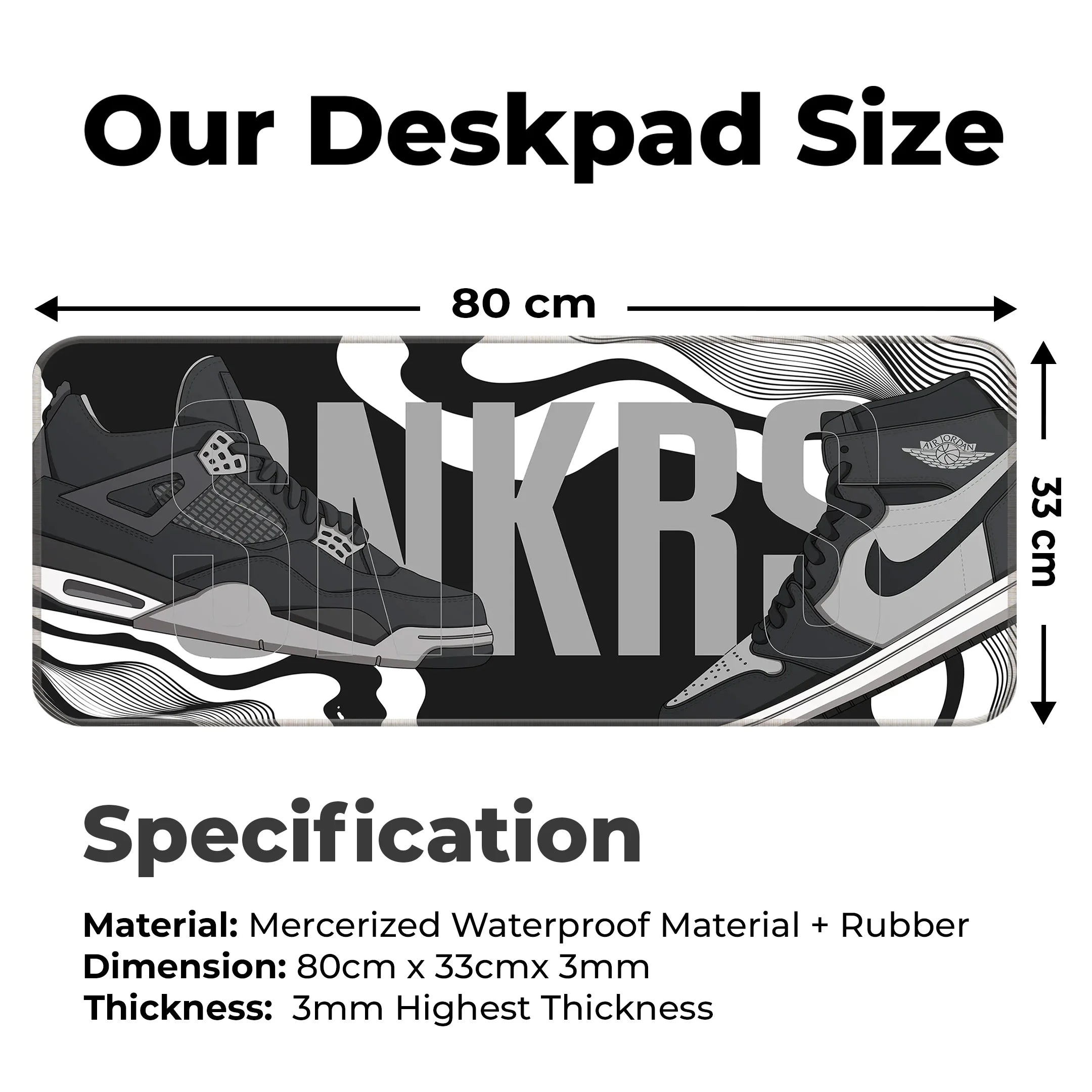 Sneakers Deskmat