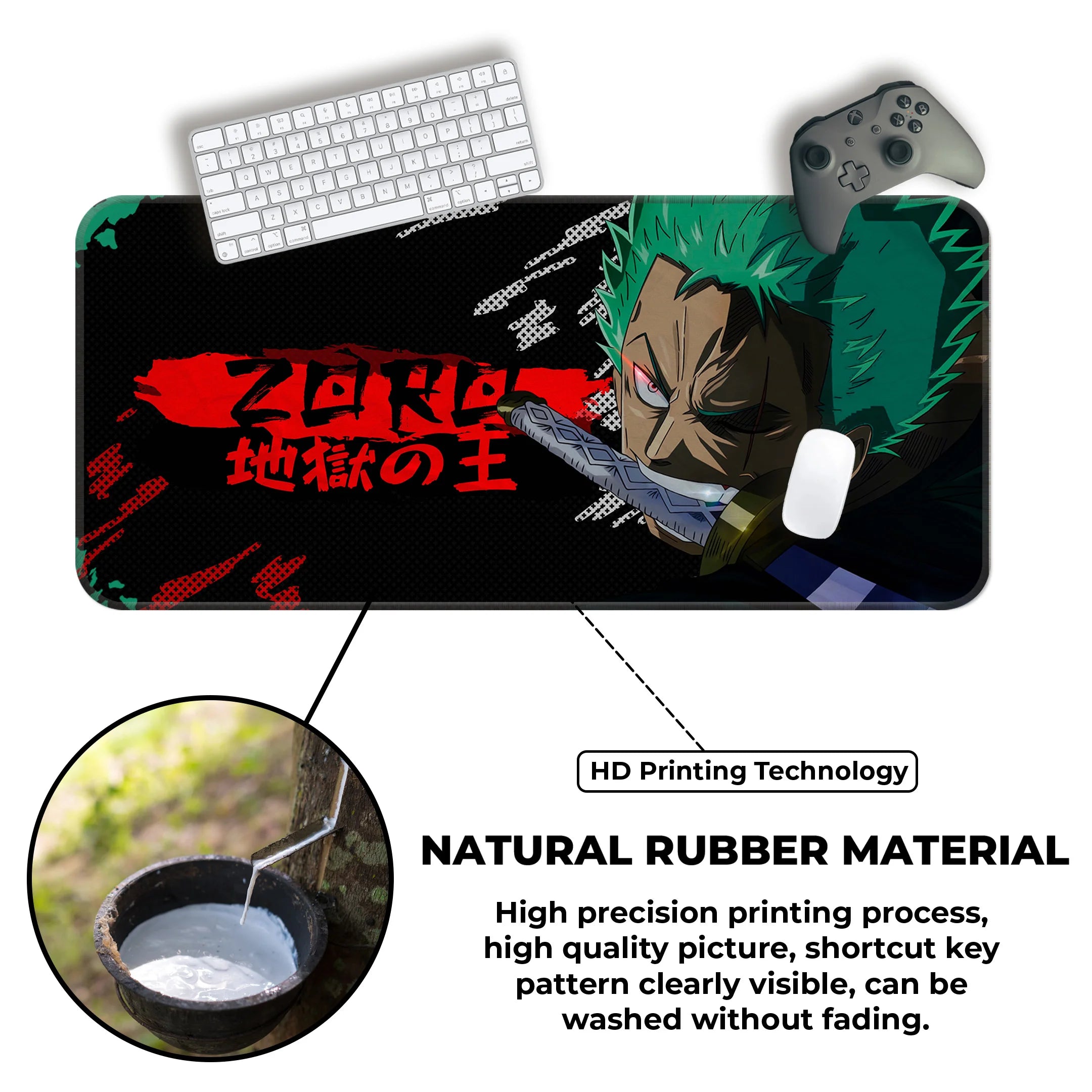 Roronoa Zoro Hell King Deskmat