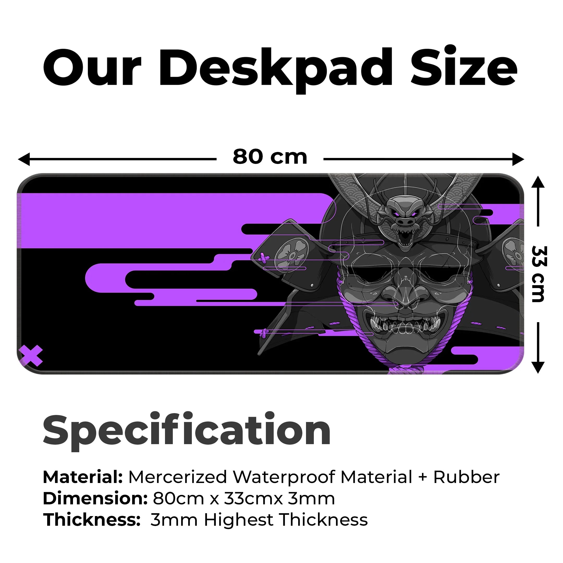 Samurai Death Deskmat