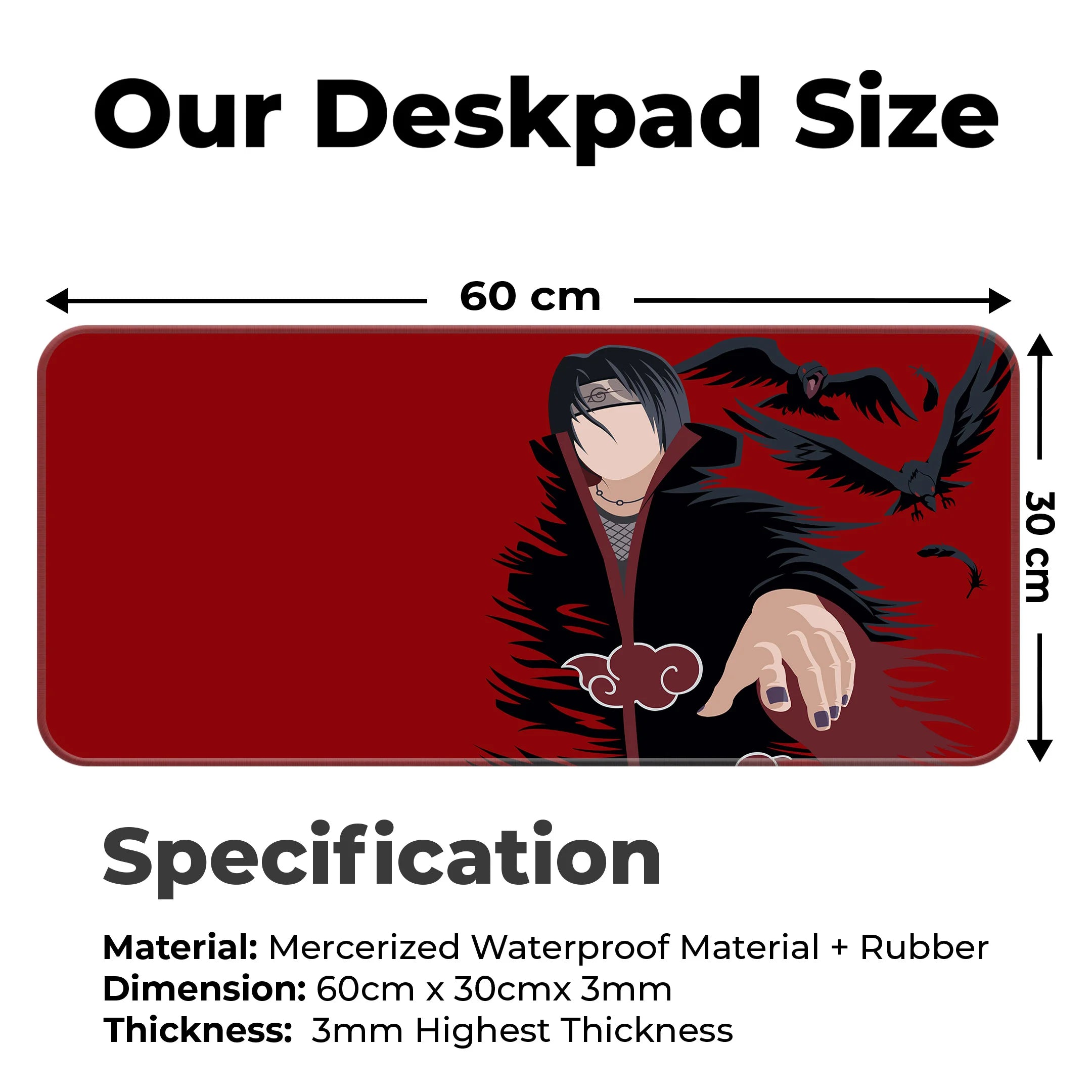 Itachi Uchiha Deskmat