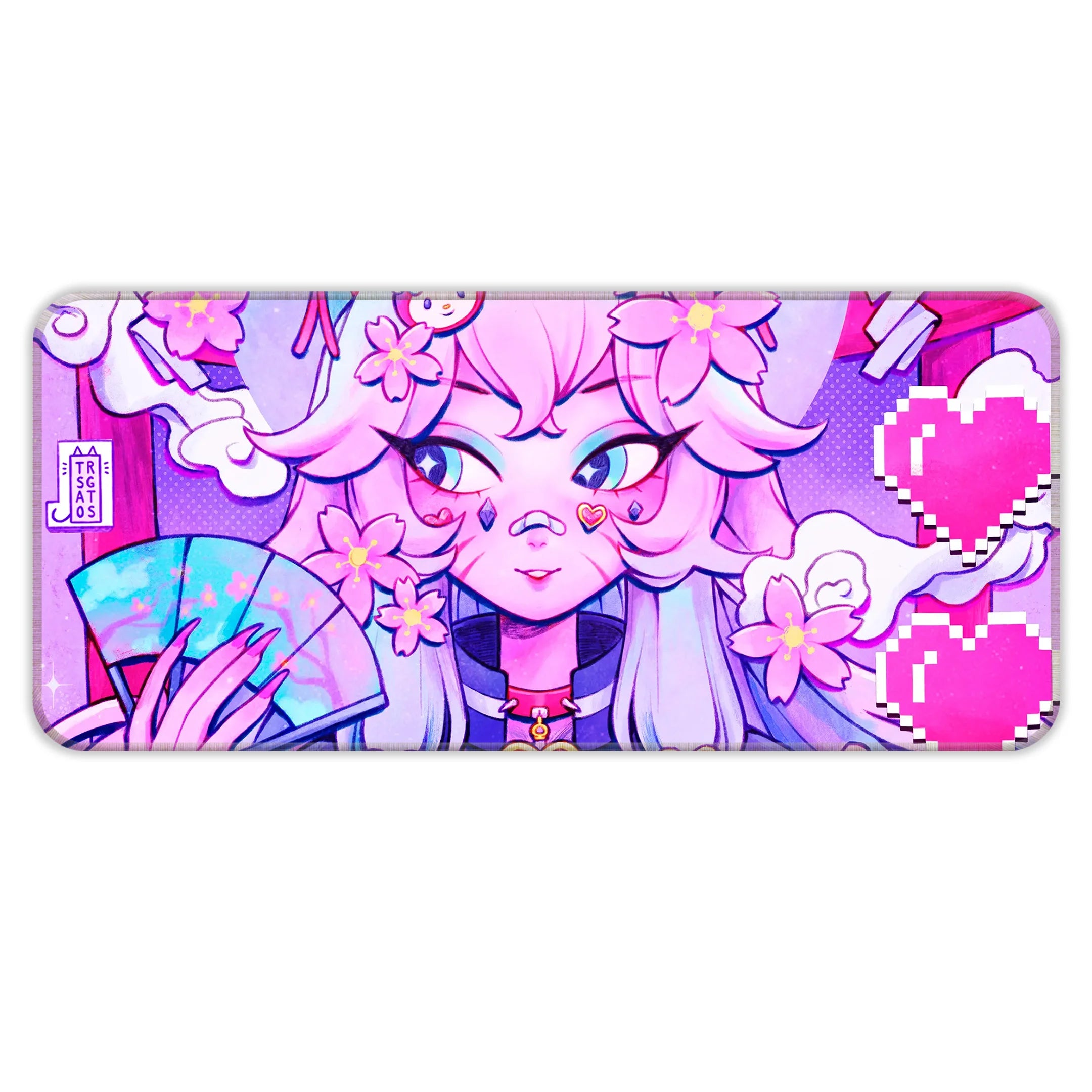 Kawai Fashion Girl Deskmat