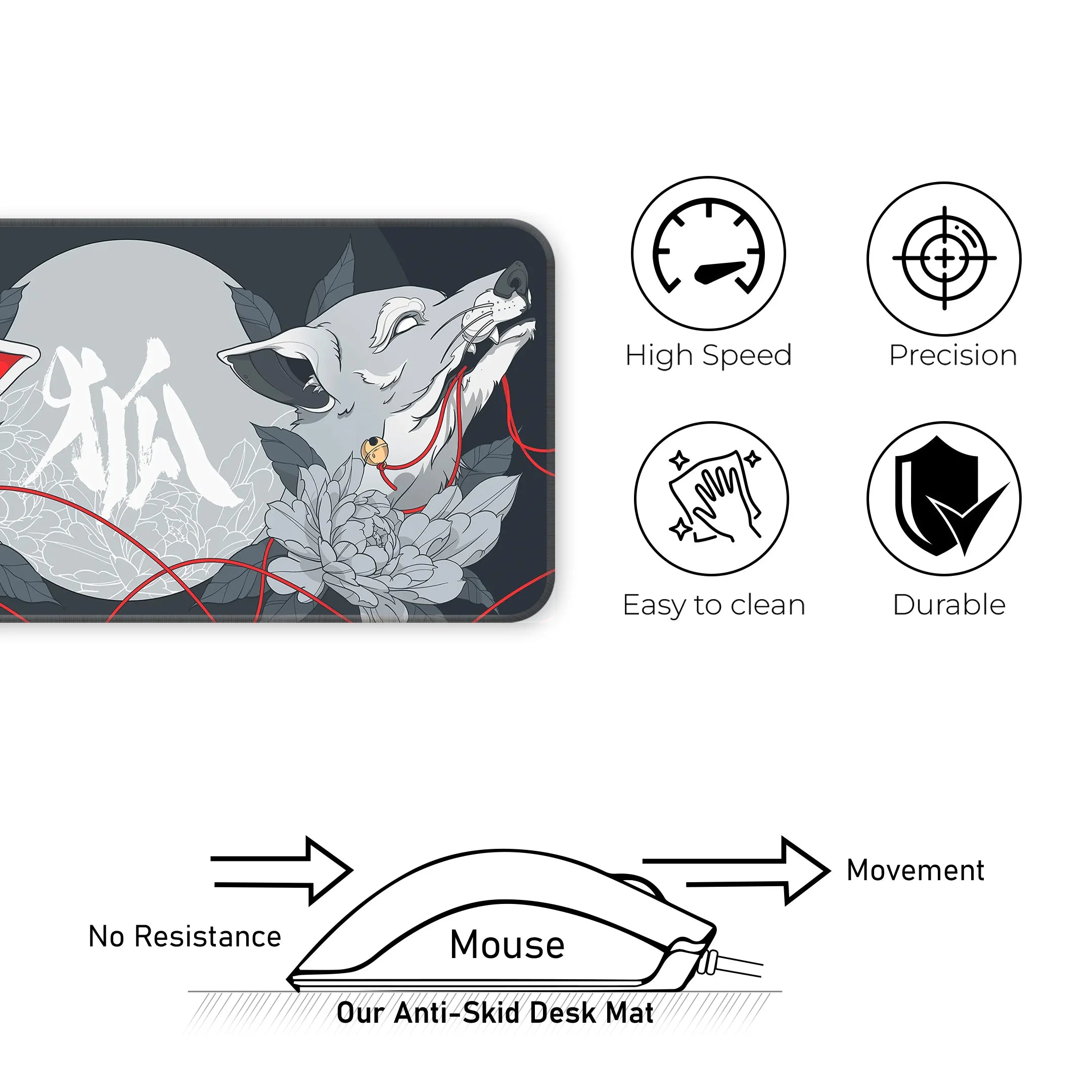 Fox Spirit Deskmat