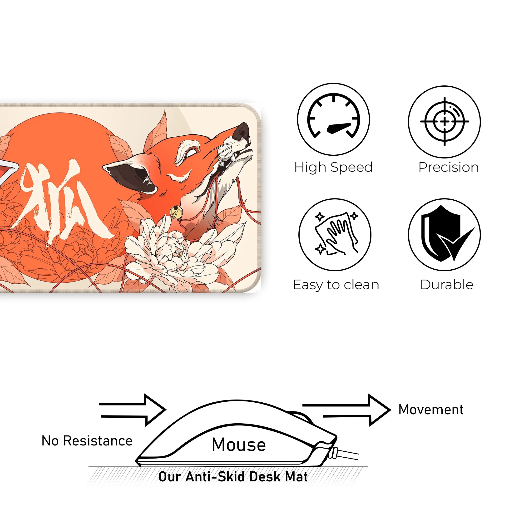 Fox Spirit Deskmat