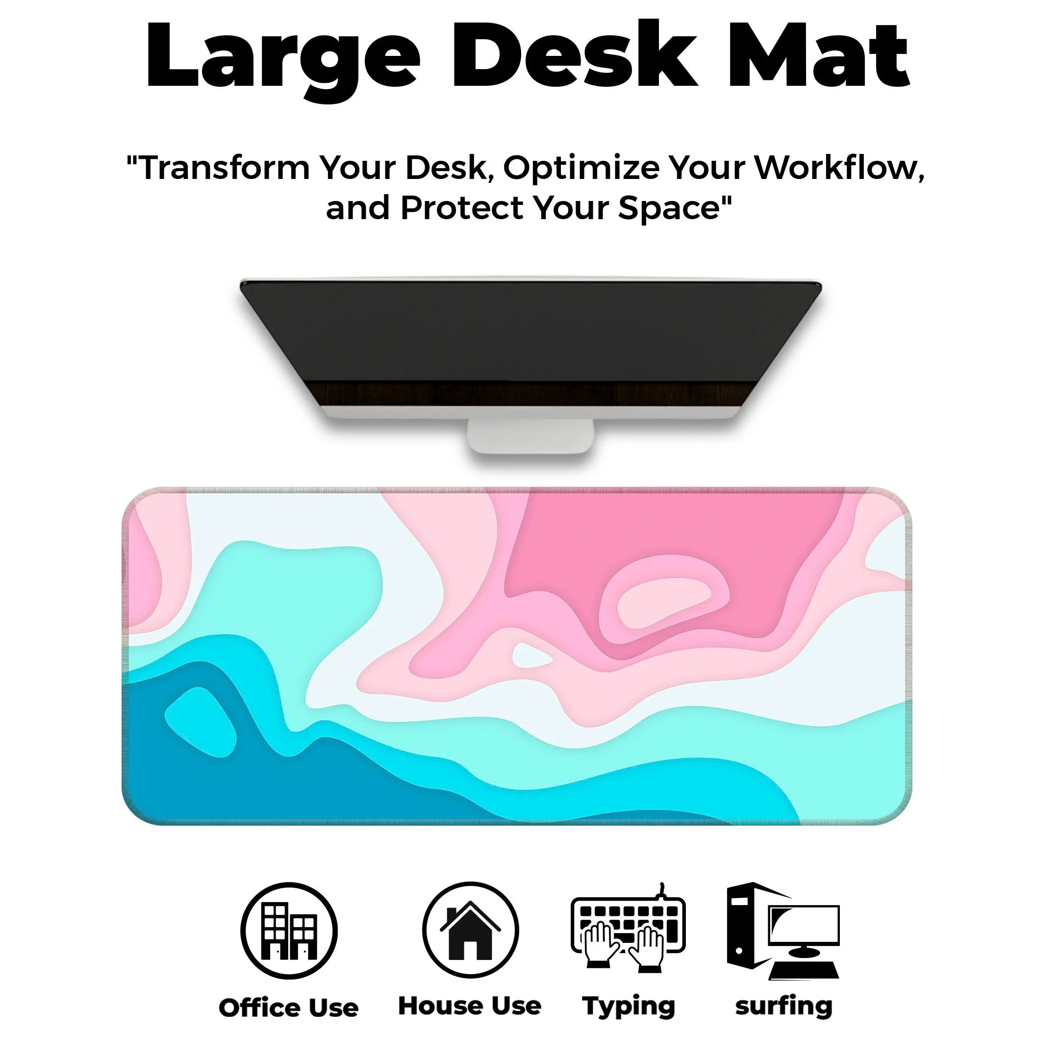 Marble Art Deskmat