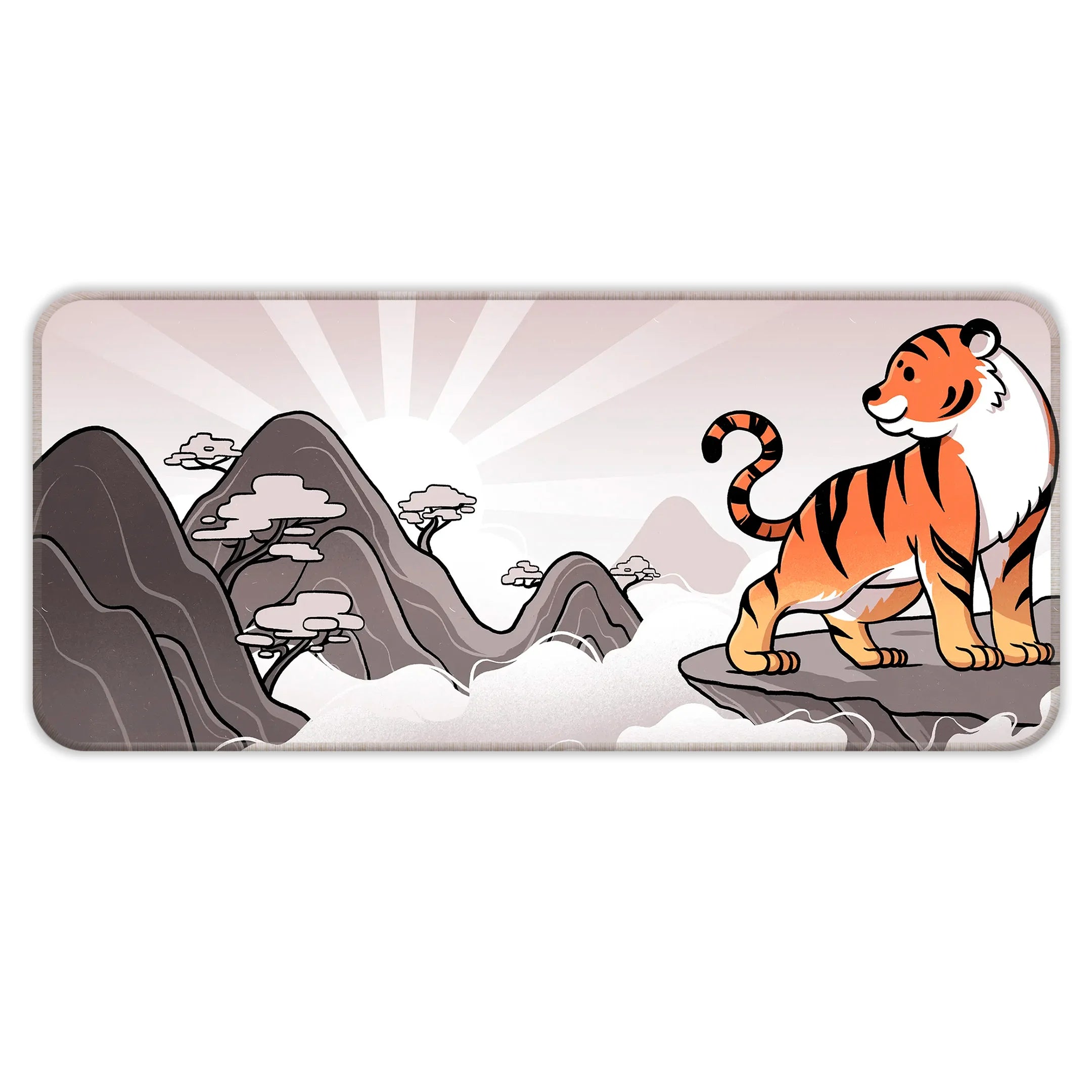 Tiger Sun Deskmat