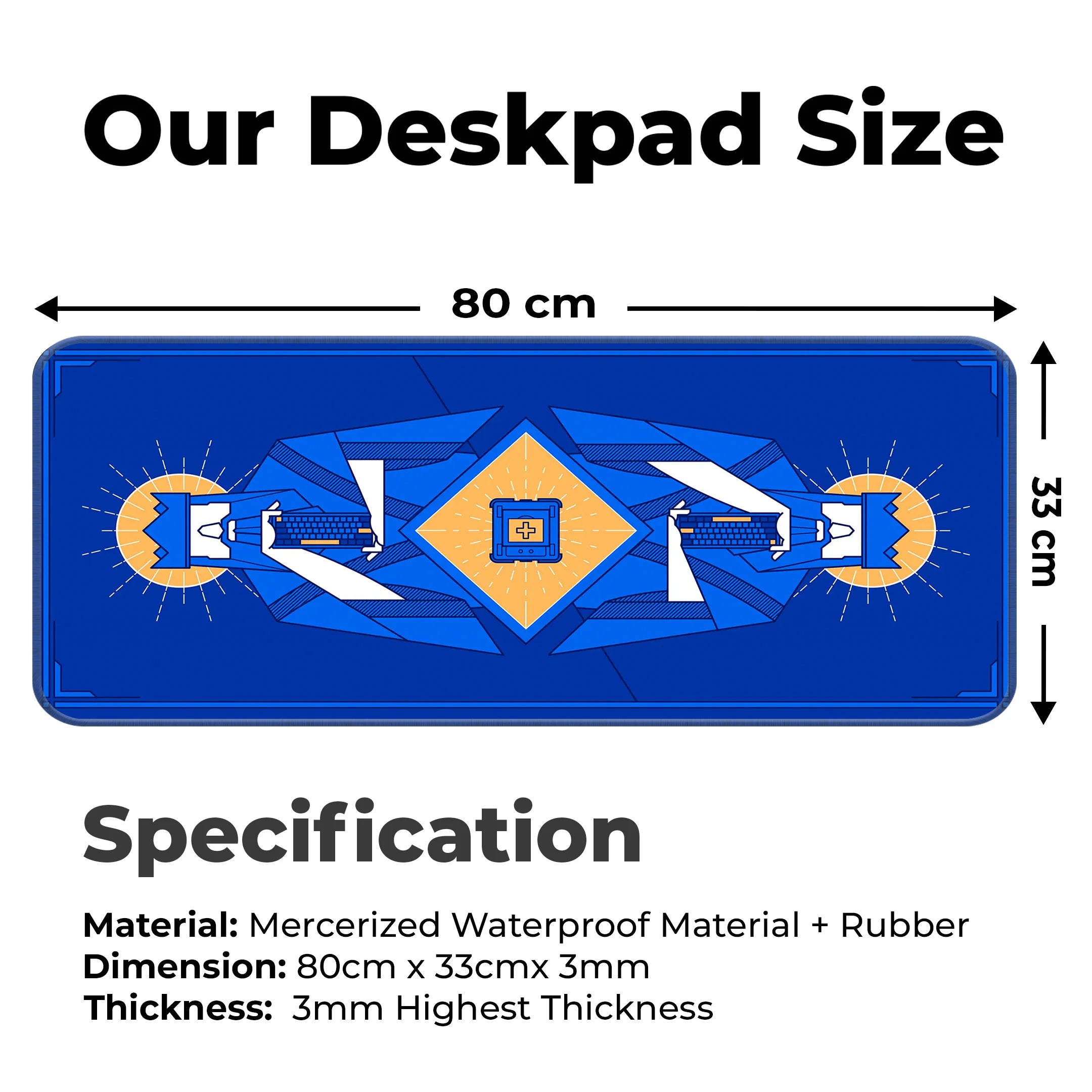 Royal God Deskmat