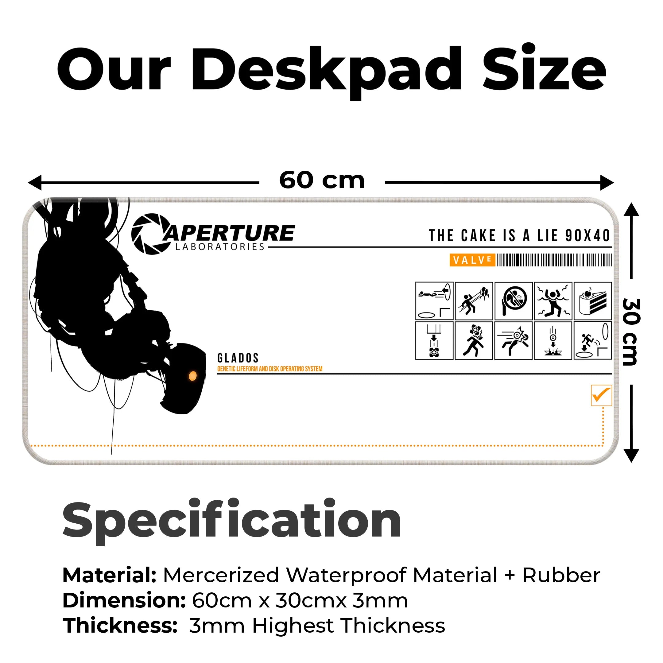 Portal Deskmat