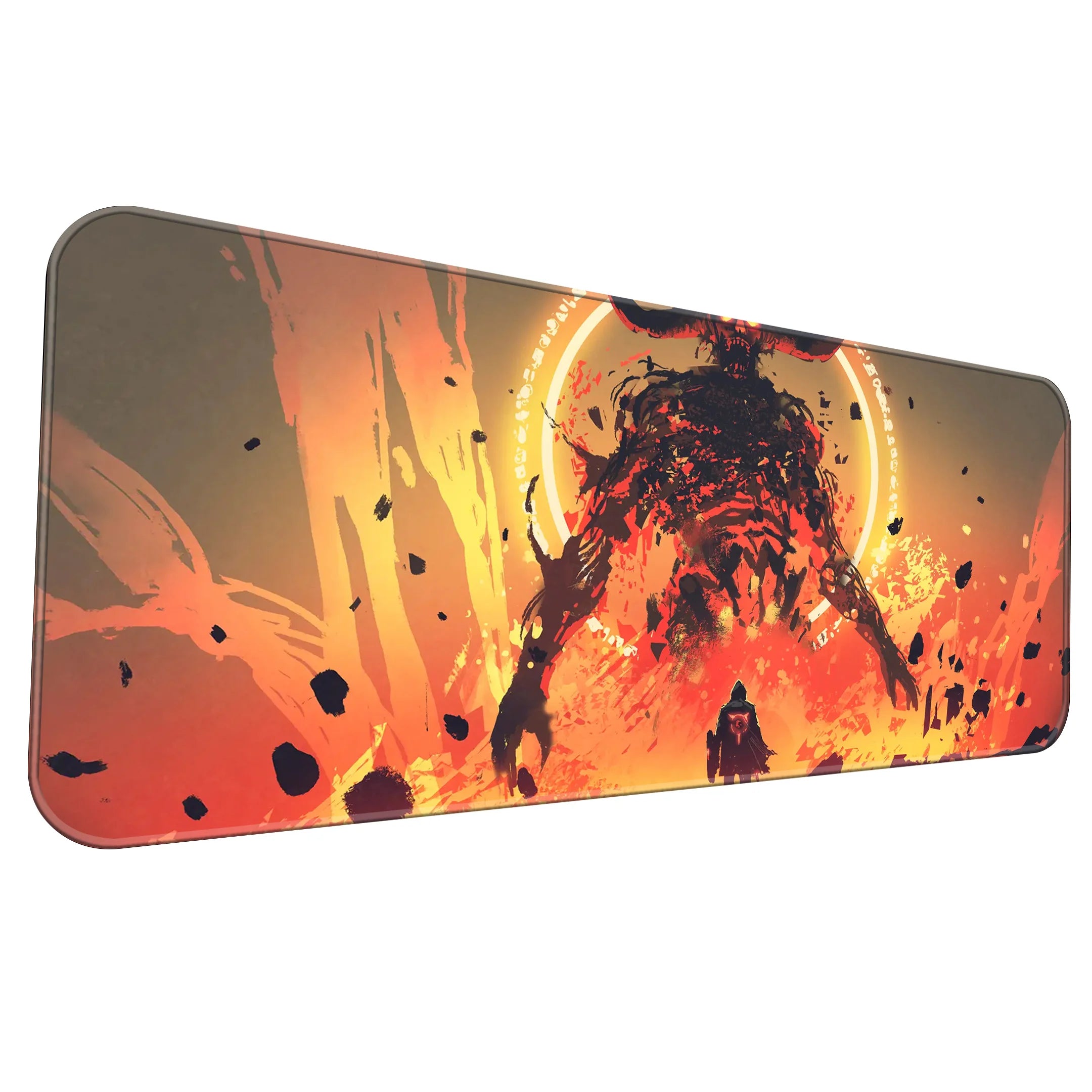 Knight with sword Deskmat