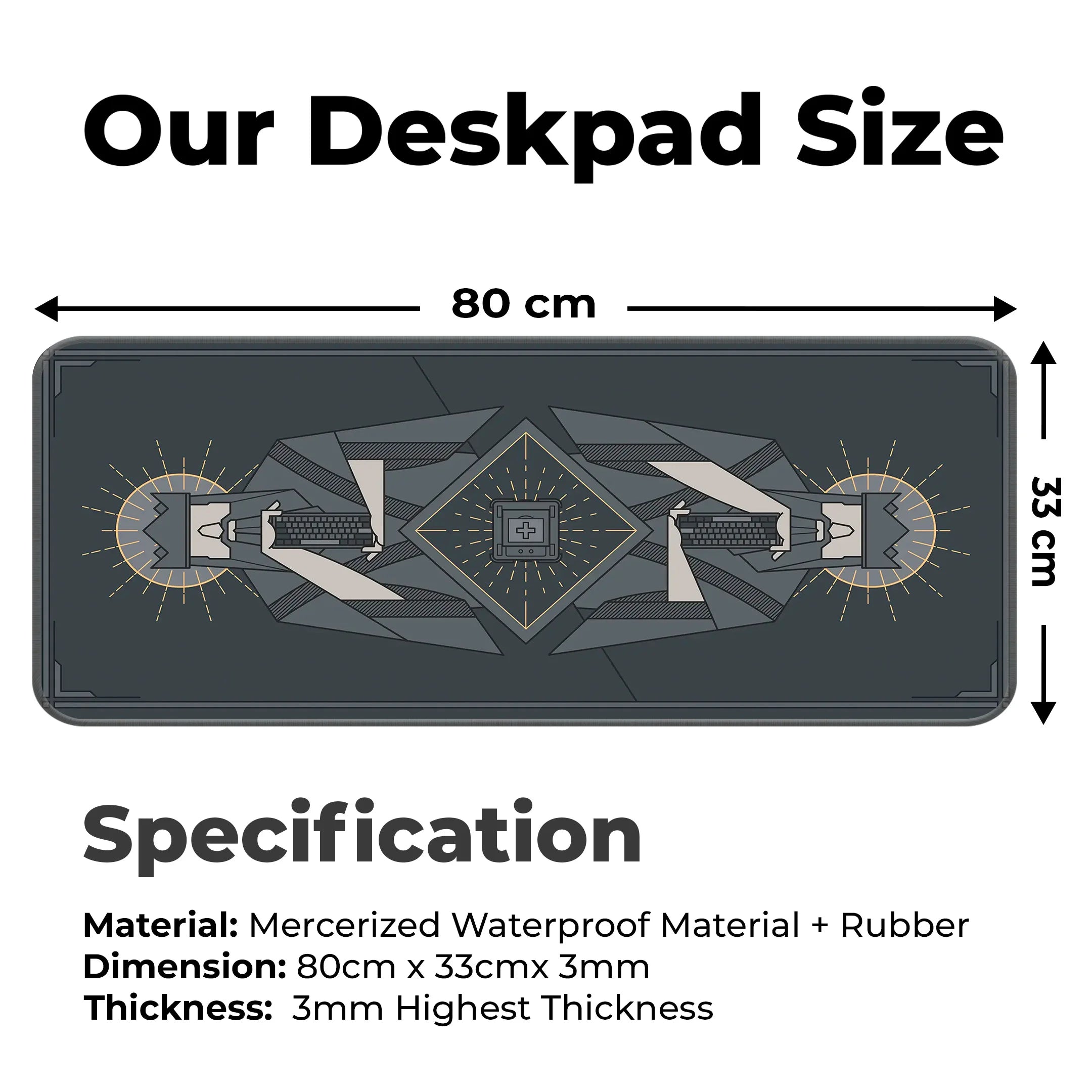 Royal God Deskmat