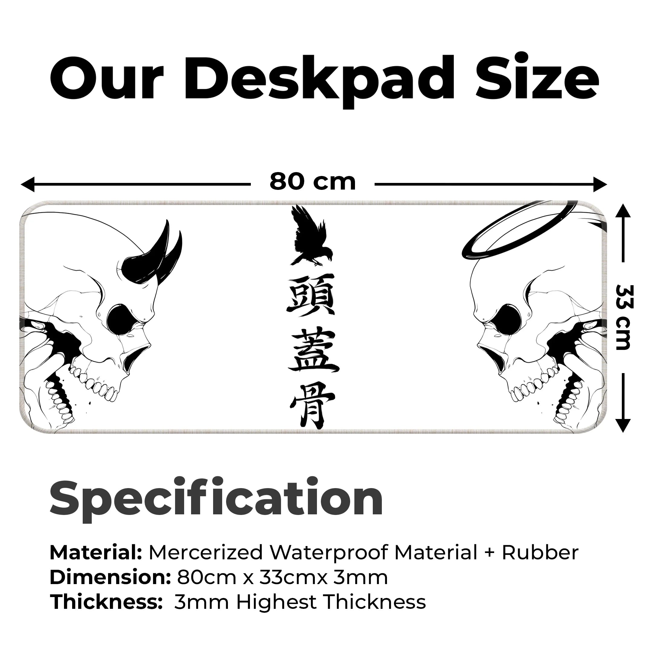 Skull Deskmat