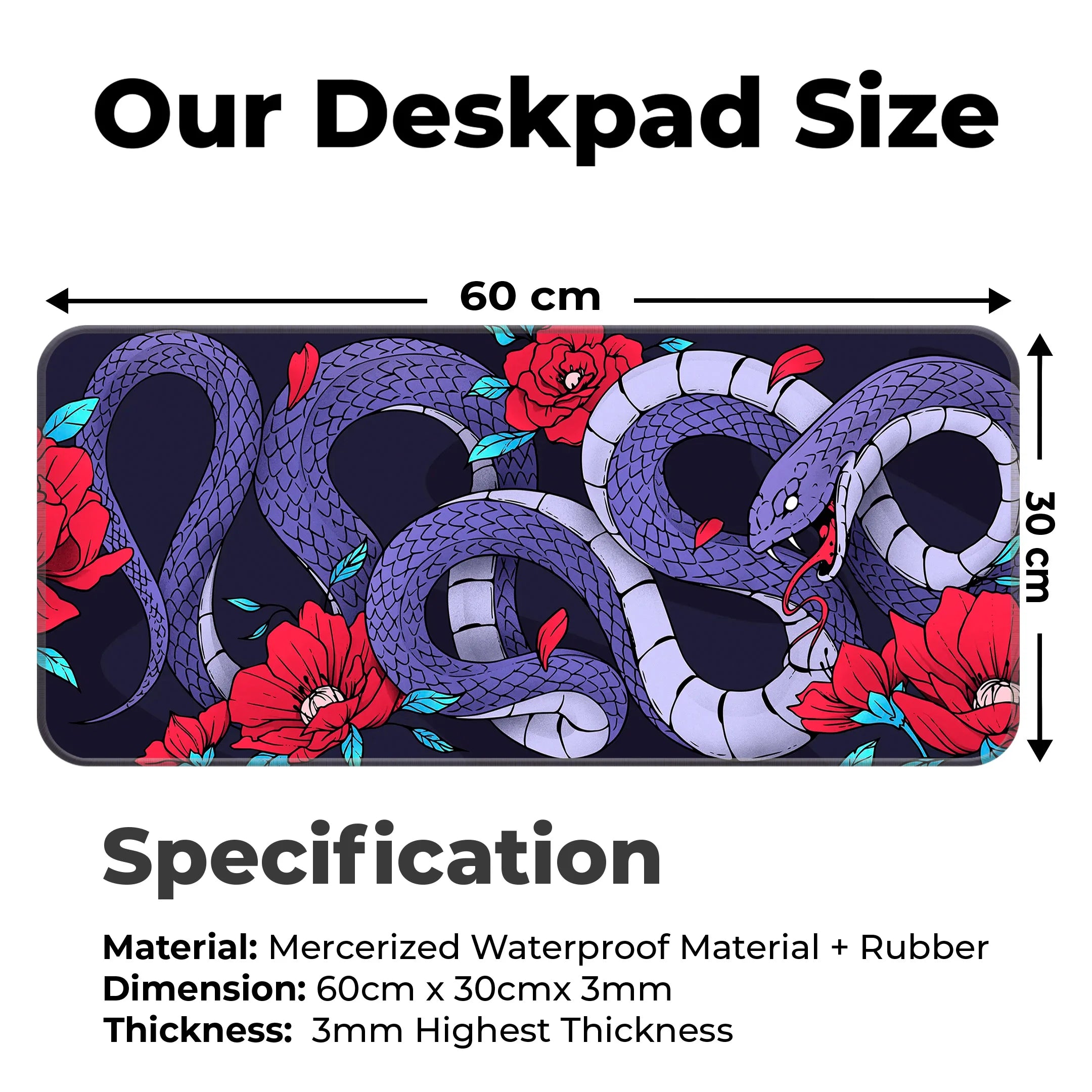 Snake Deskmat