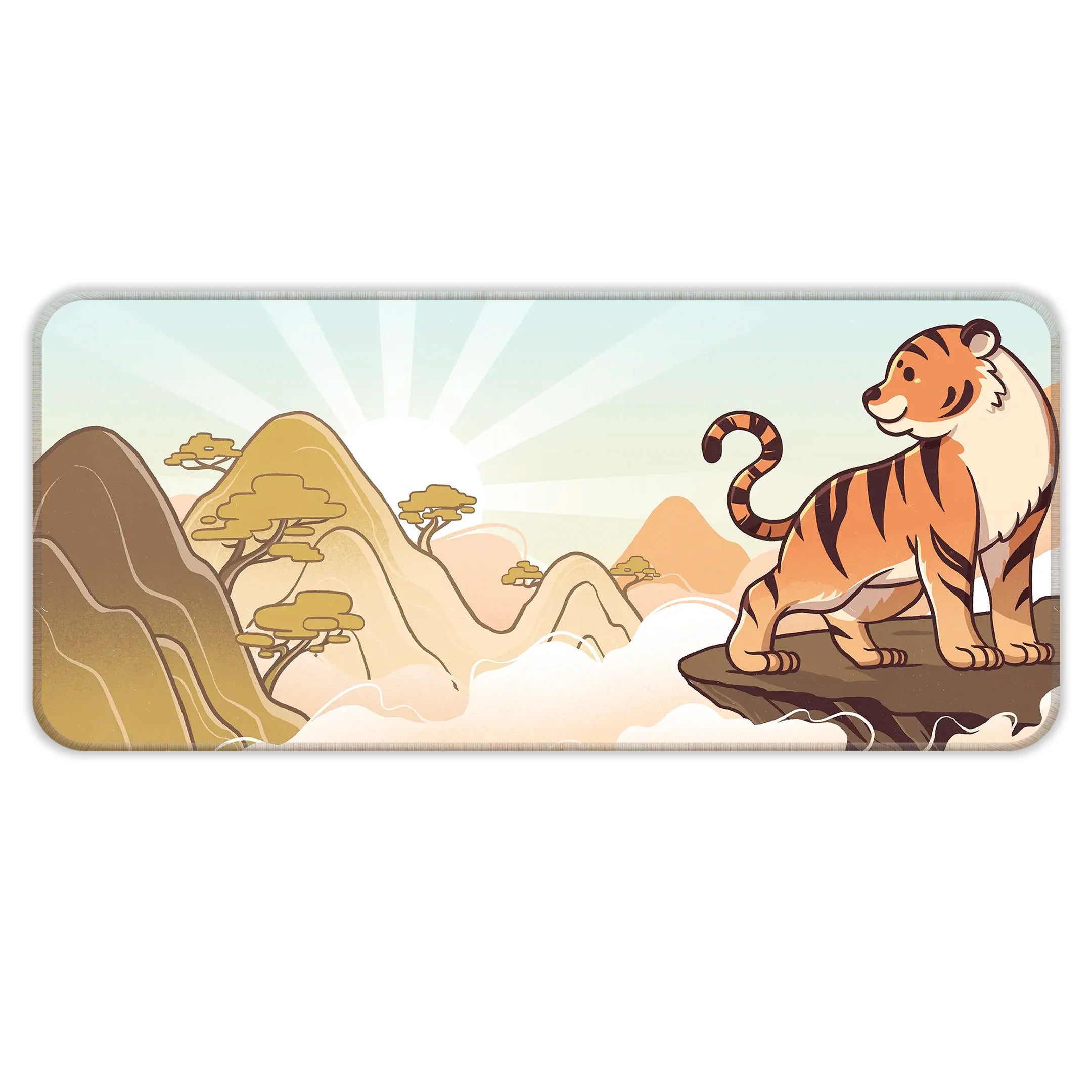 Tiger Sun Deskmat