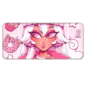 Kawai Fashion Girl Deskmat