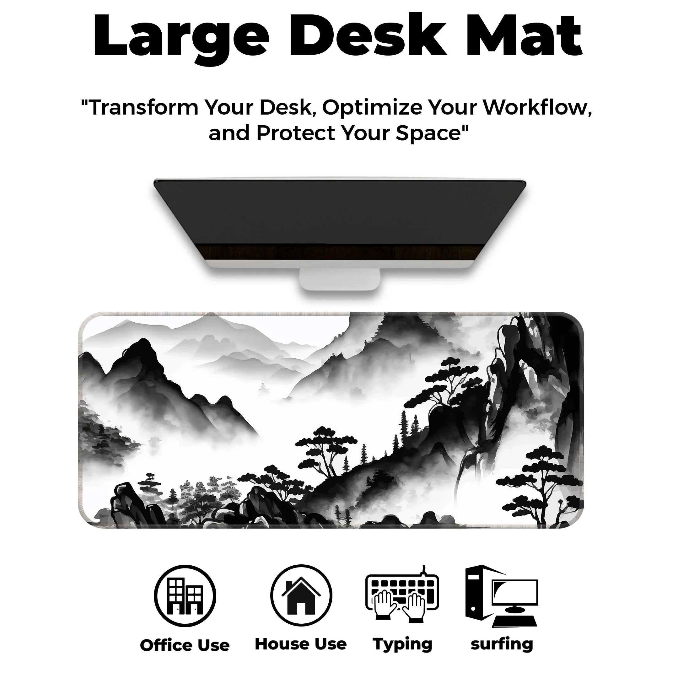 Japan Places Deskmat